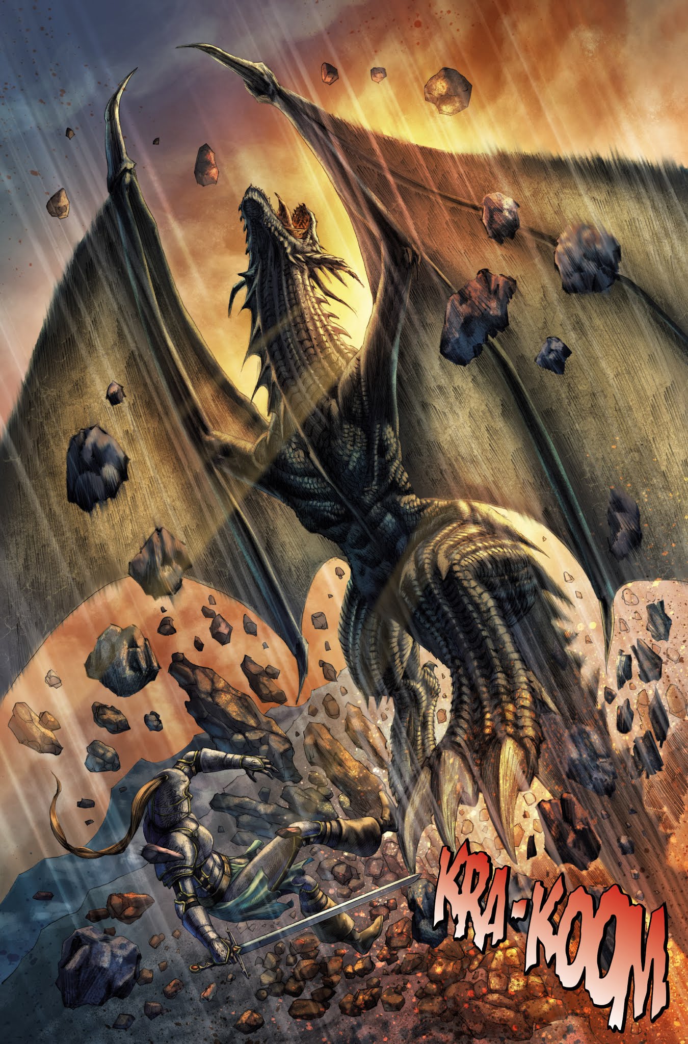 Read online Dark Souls: The Breath of Andolus comic -  Issue #4 - 17