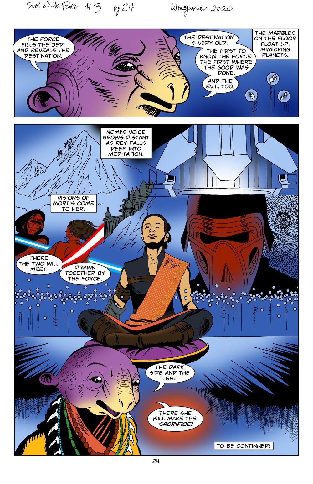 Read online Star Wars: Duel of the Fates comic -  Issue #3 - 25