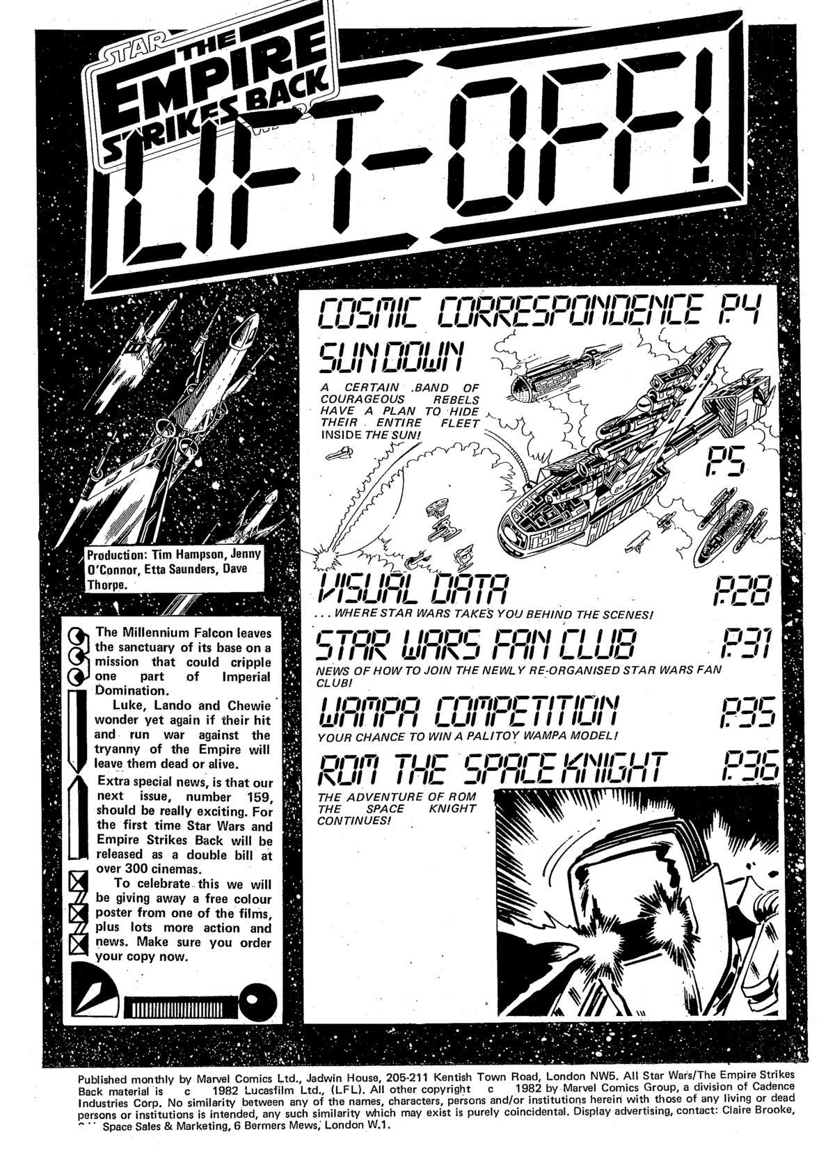 Read online Star Wars: The Empire Strikes Back comic -  Issue #158 - 3