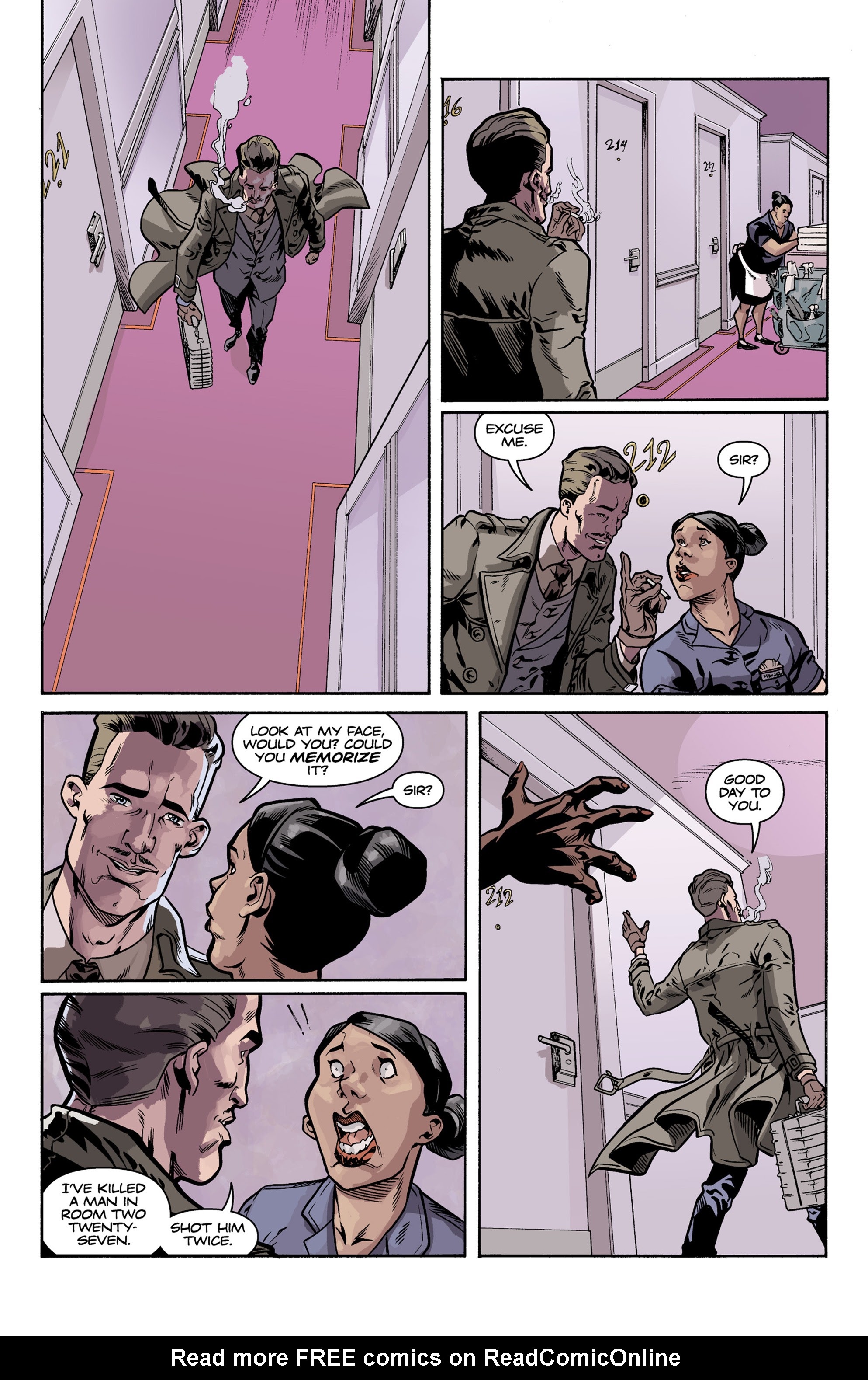 Read online Mystery Girl comic -  Issue #1 - 9