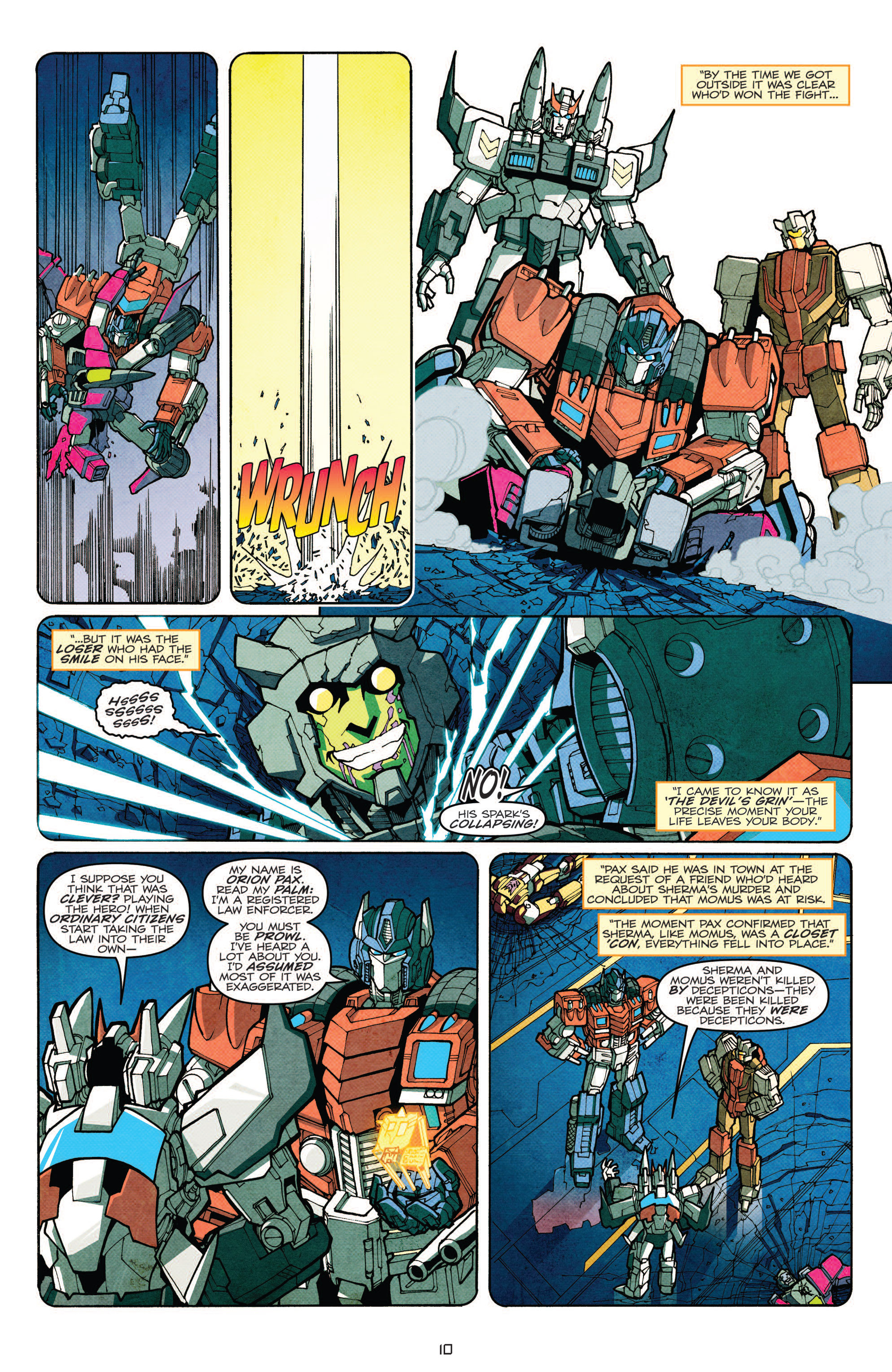 Read online The Transformers: More Than Meets The Eye comic -  Issue #10 - 12