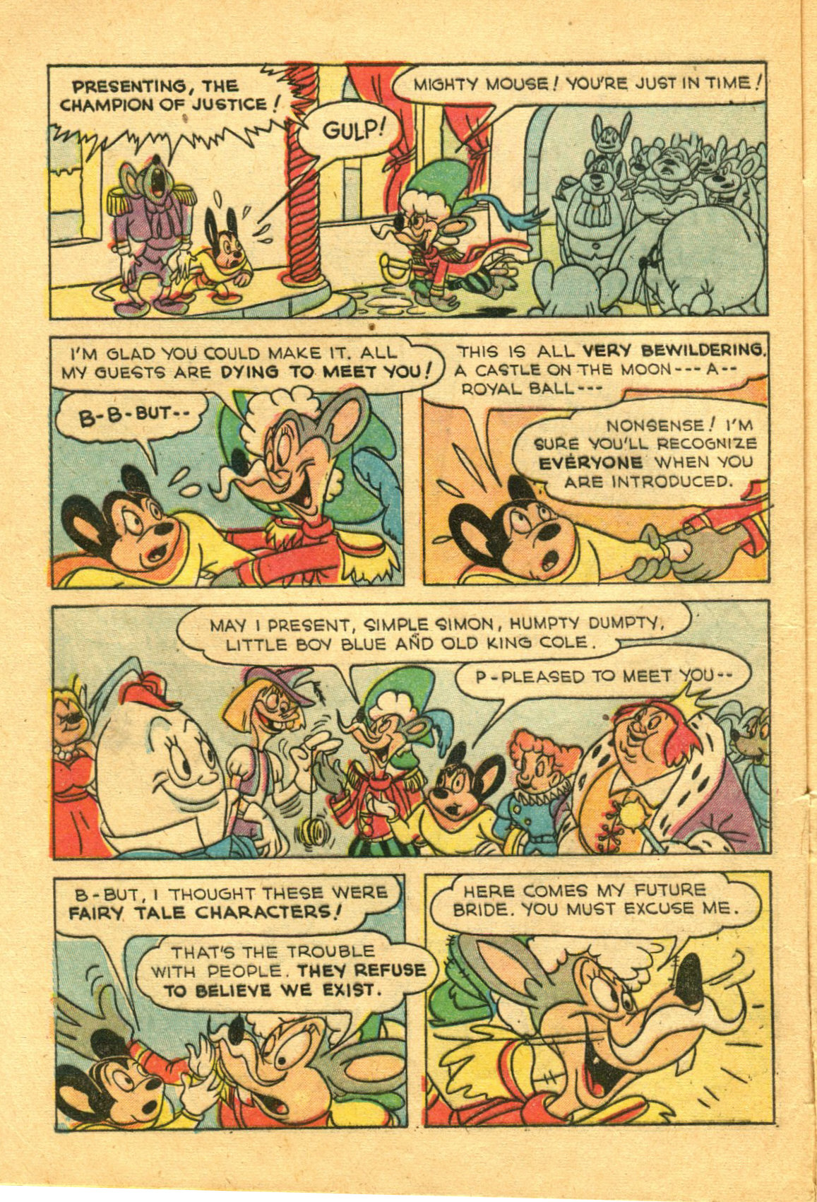 Read online Paul Terry's Mighty Mouse Comics comic -  Issue #8 - 12