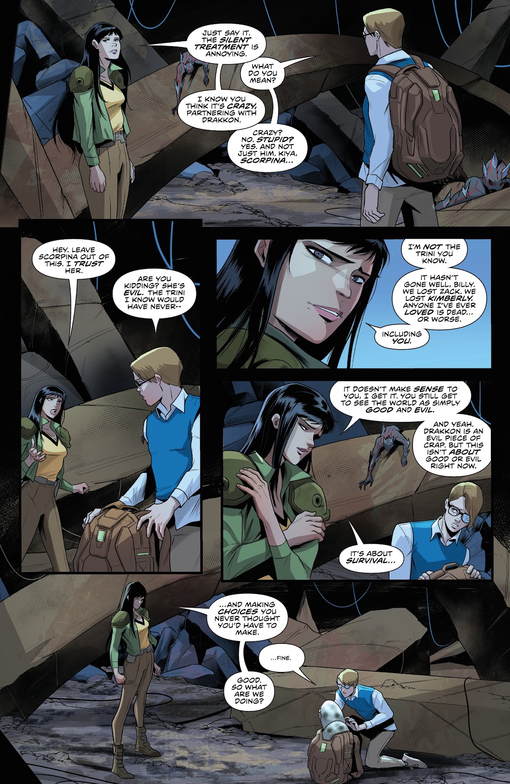 Mighty Morphin Power Rangers issue 113 - Page 22