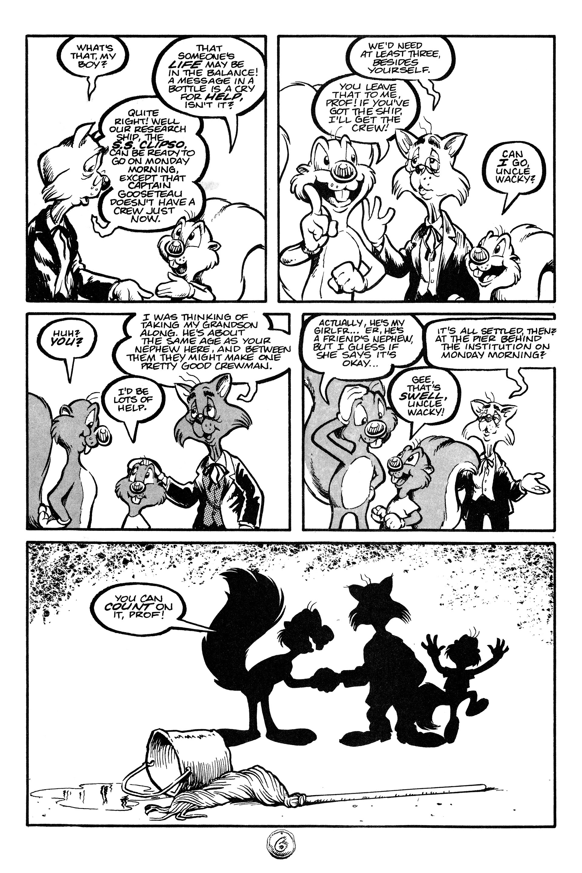 Read online Wacky Squirrel Summer Fun Special comic -  Issue # Full - 8