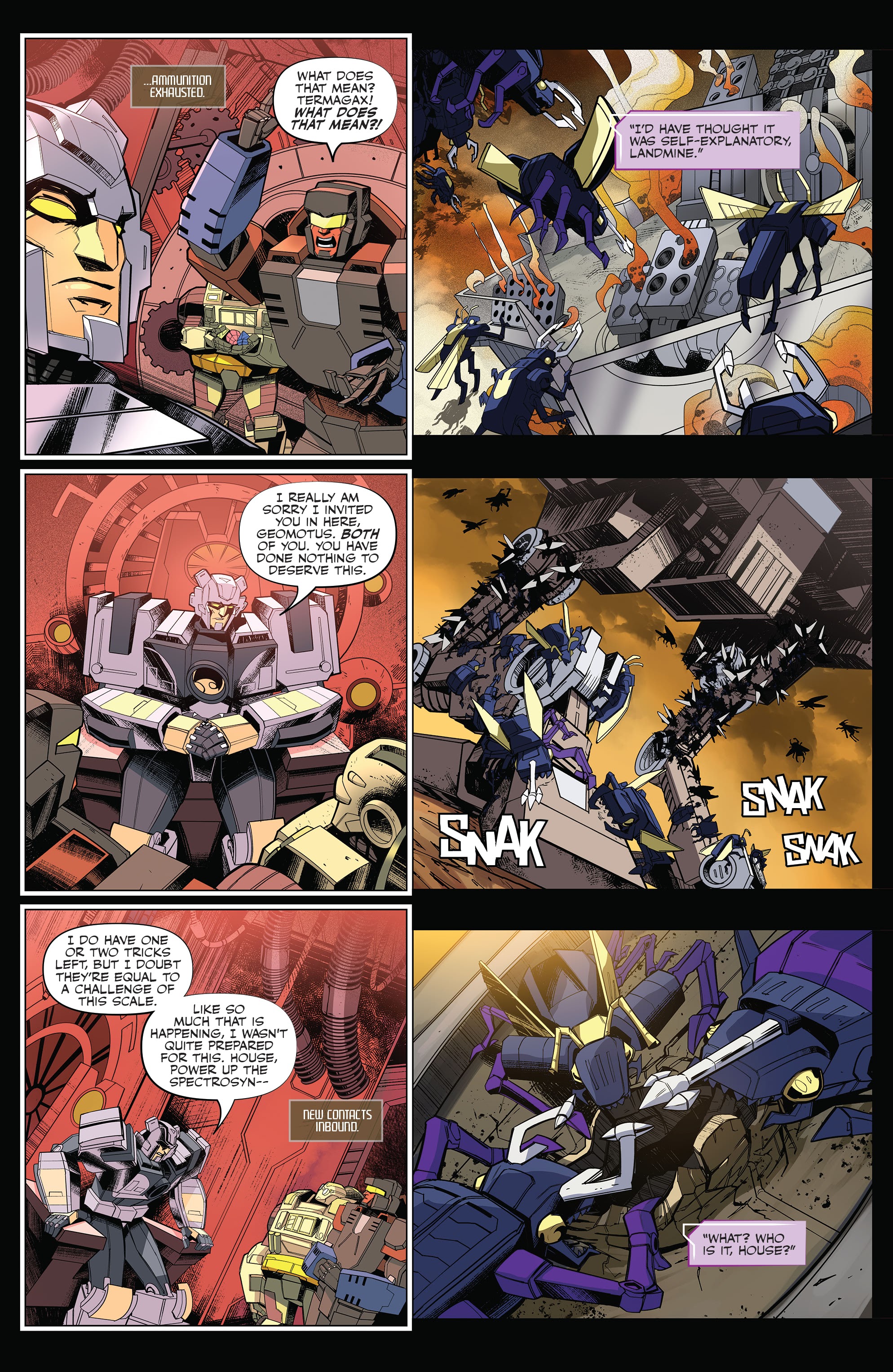 Read online Transformers (2019) comic -  Issue #34 - 23