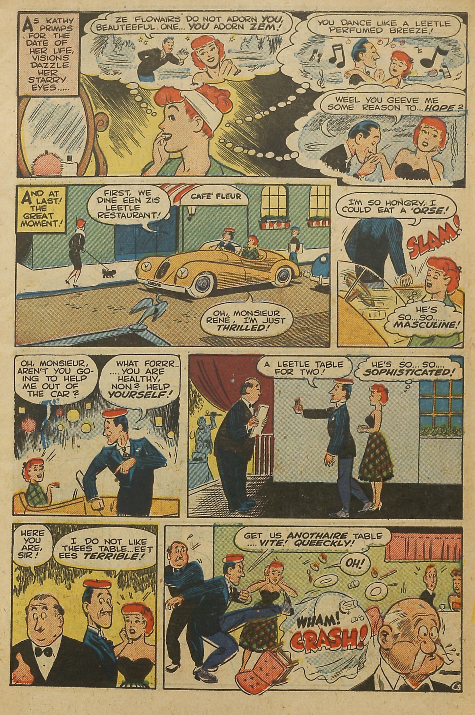 Read online Kathy (1949) comic -  Issue #8 - 7