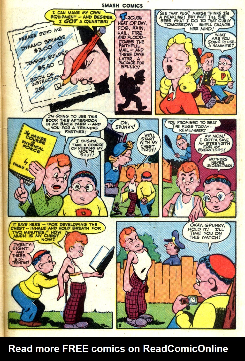 Read online Smash Comics comic -  Issue #59 - 49