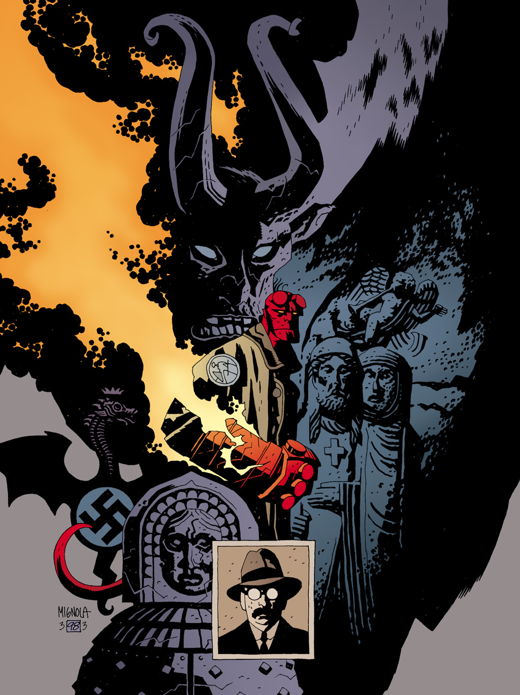 Read online The Art of Hellboy comic -  Issue # TPB - 96