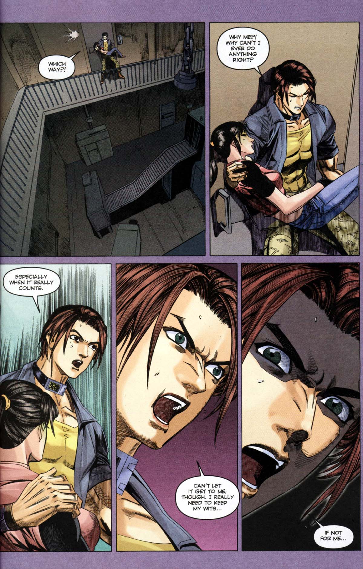Read online Resident Evil Code: Veronica comic -  Issue #2 - 138