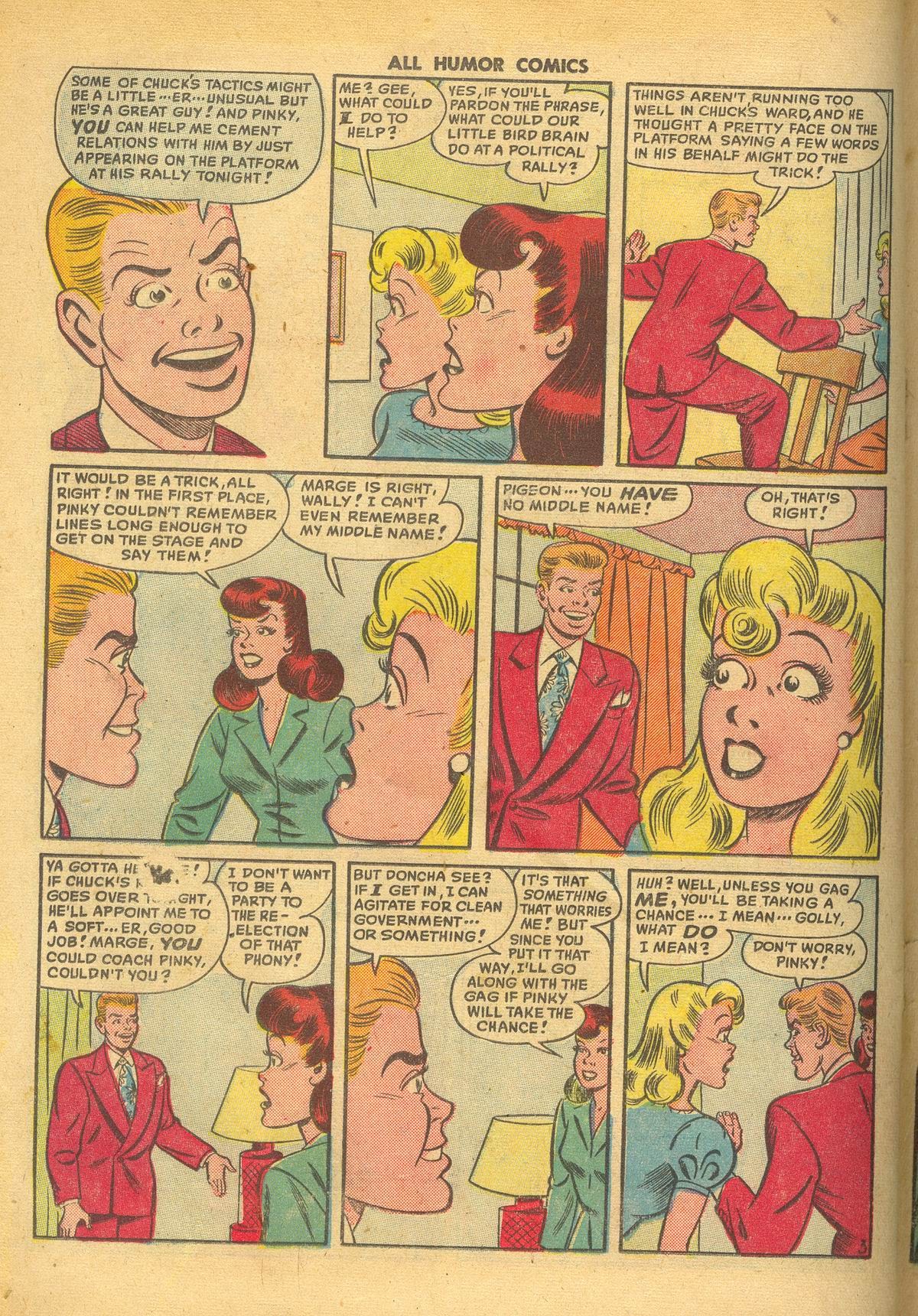 Read online All Humor Comics comic -  Issue #17 - 18