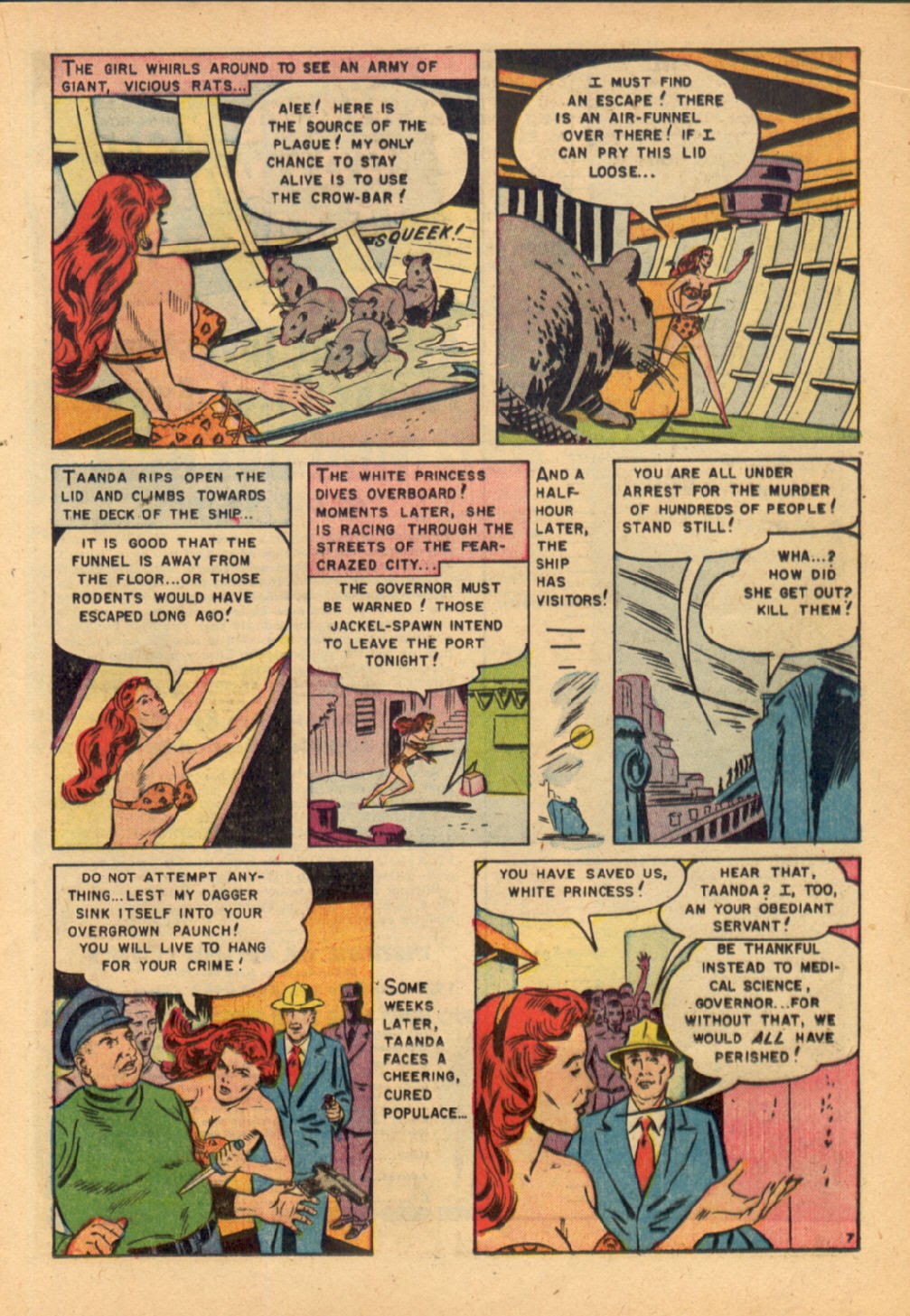 Read online Taanda White Princess of the Jungle comic -  Issue #3 - 17