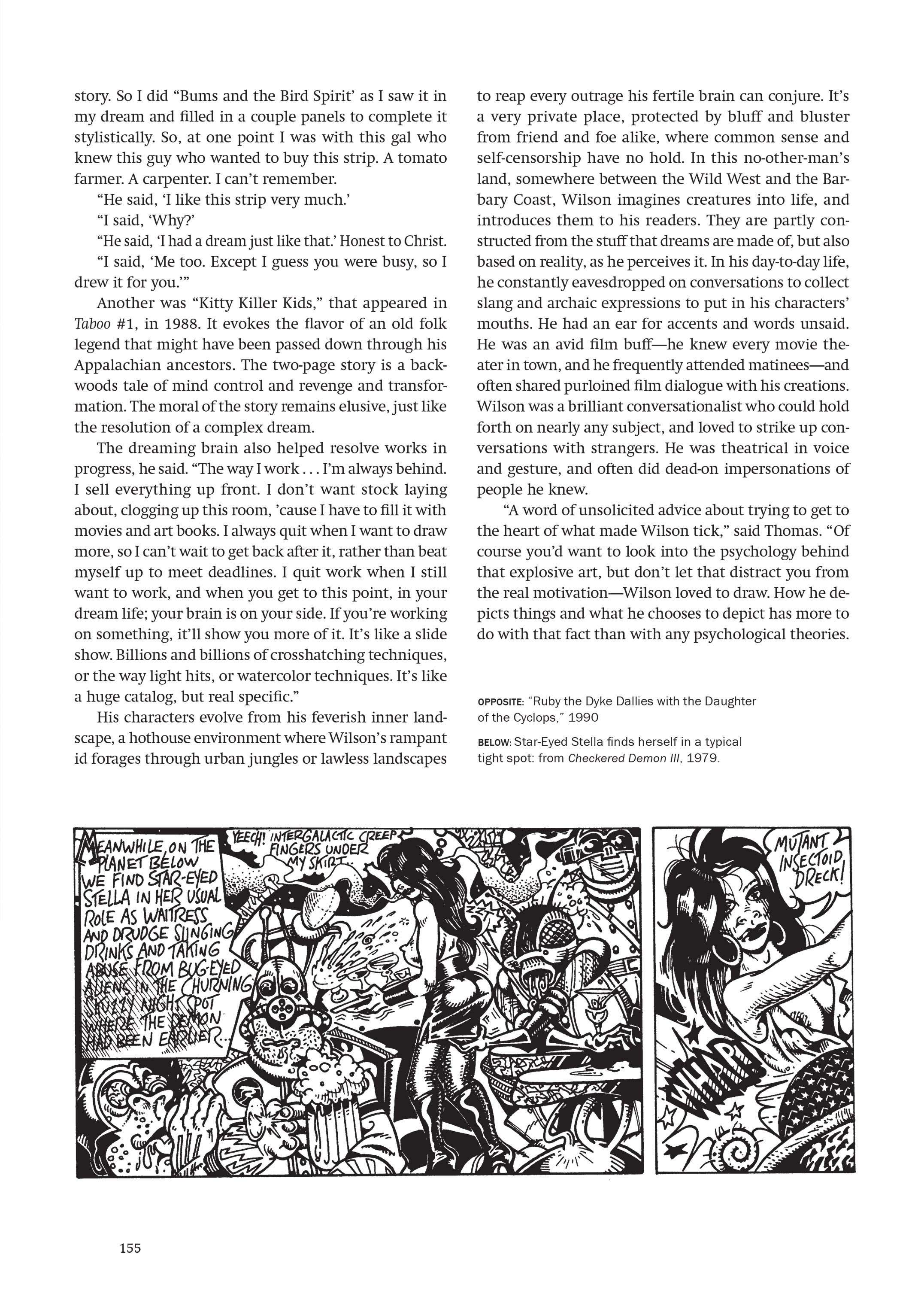 Read online The Mythology of S. Clay Wilson comic -  Issue # Demons and Angels (Part 2) - 45