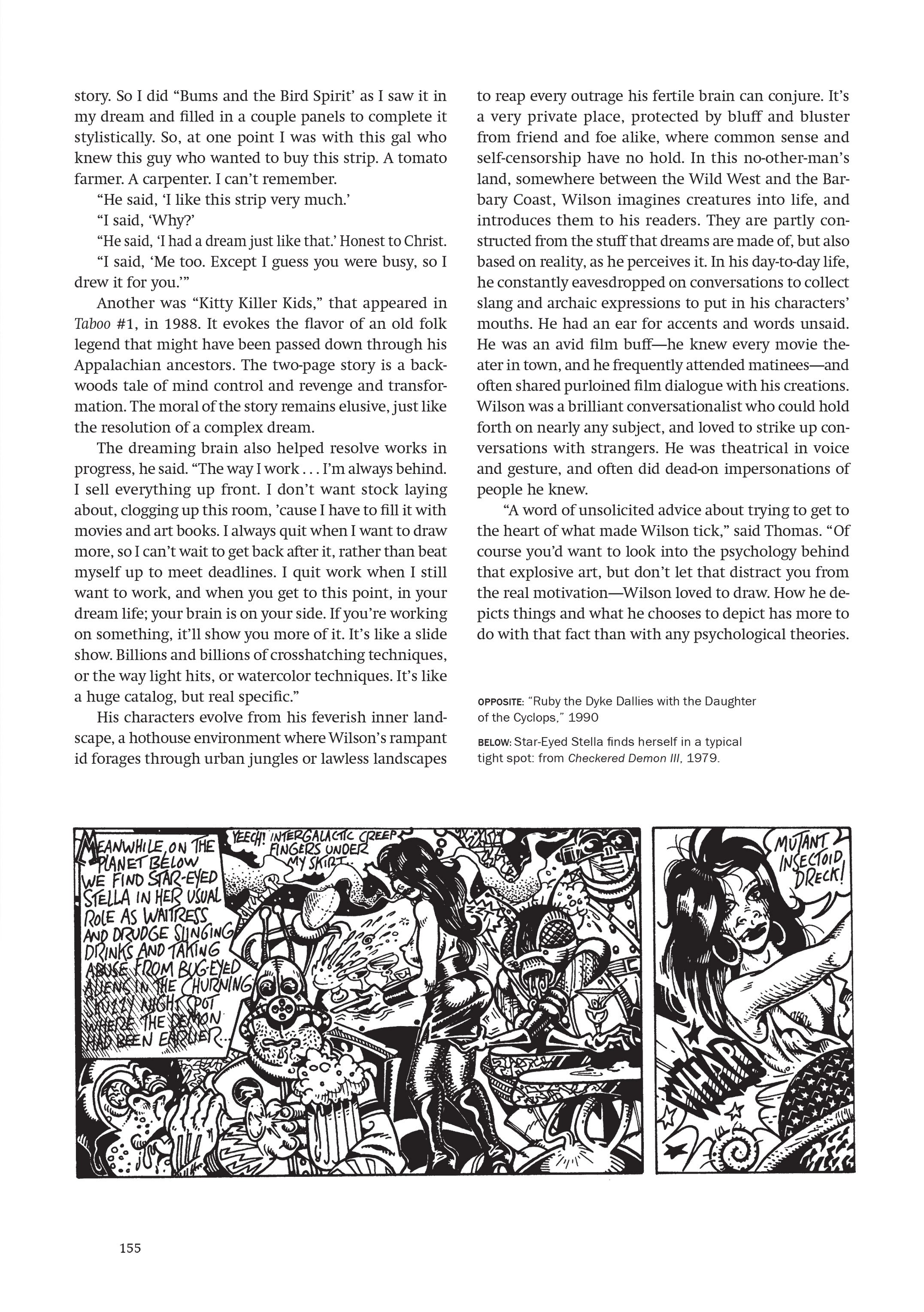 Read online The Mythology of S. Clay Wilson comic -  Issue # Demons and Angels (Part 2) - 45