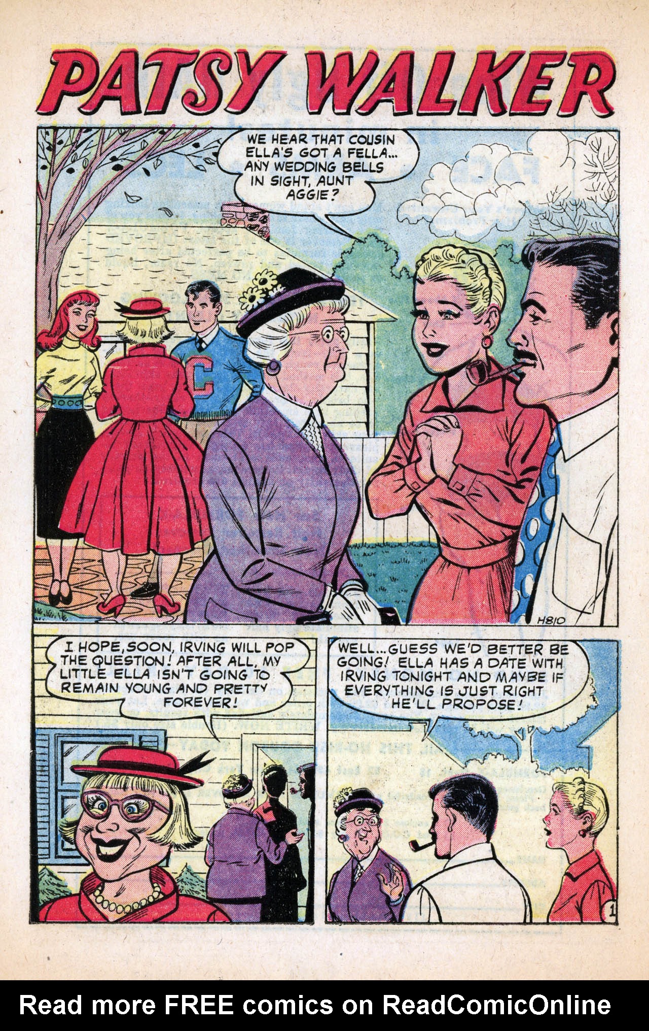Read online Patsy Walker comic -  Issue #63 - 10