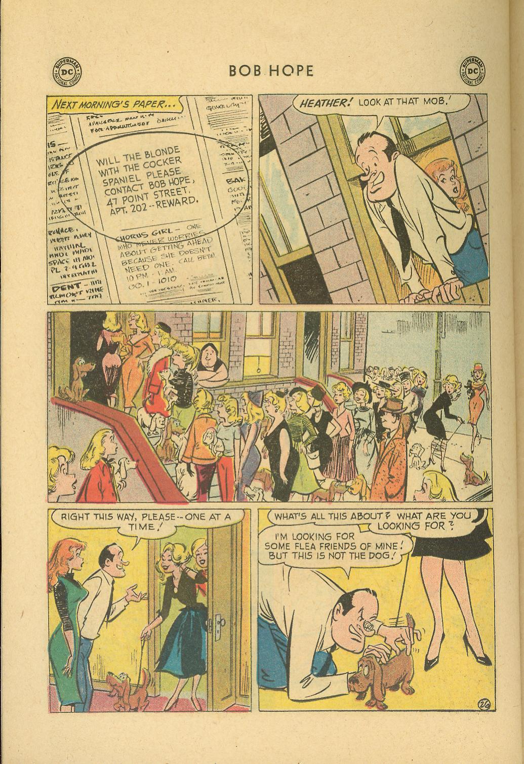 Read online The Adventures of Bob Hope comic -  Issue #67 - 30