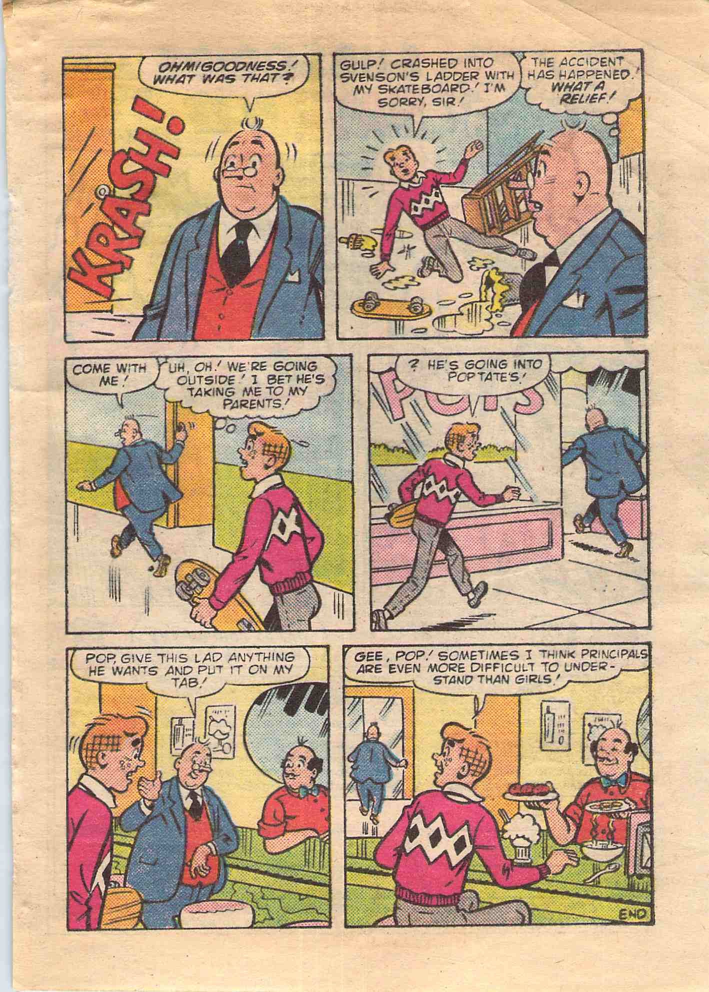 Read online Archie's Double Digest Magazine comic -  Issue #32 - 256