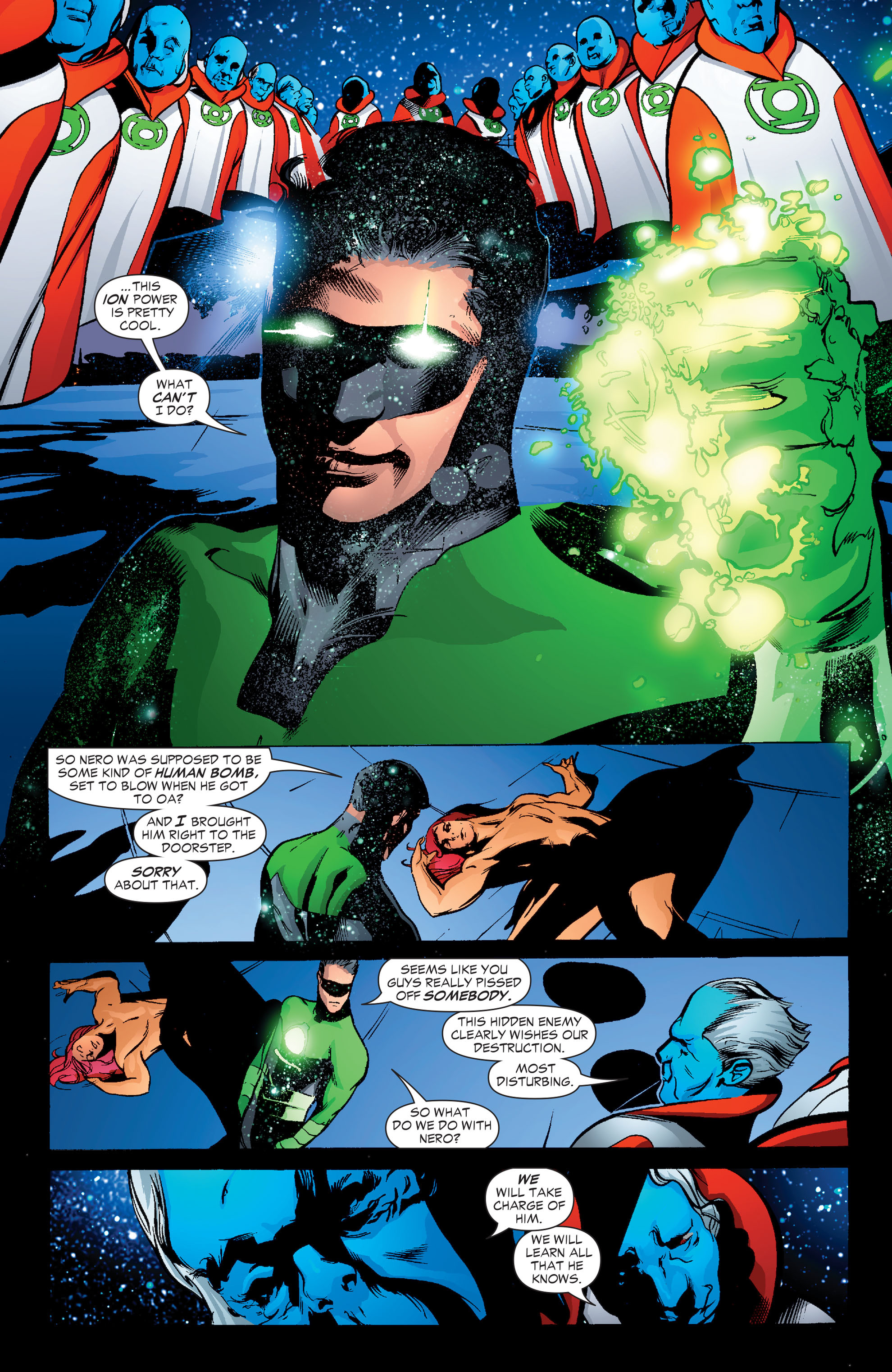 Read online Ion: Guardian of the Universe comic -  Issue #6 - 13