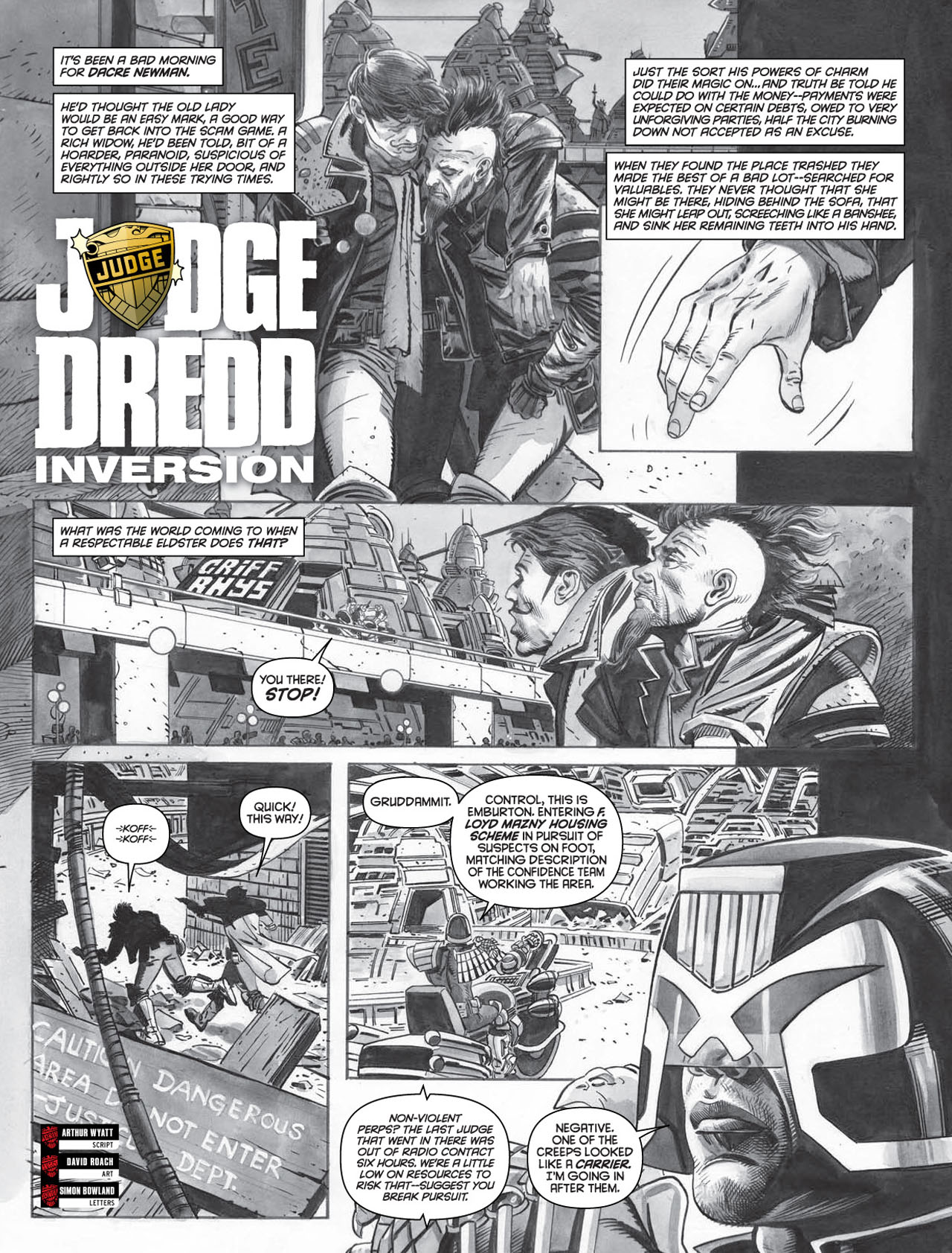 Read online Judge Dredd Megazine (Vol. 5) comic -  Issue #332 - 53