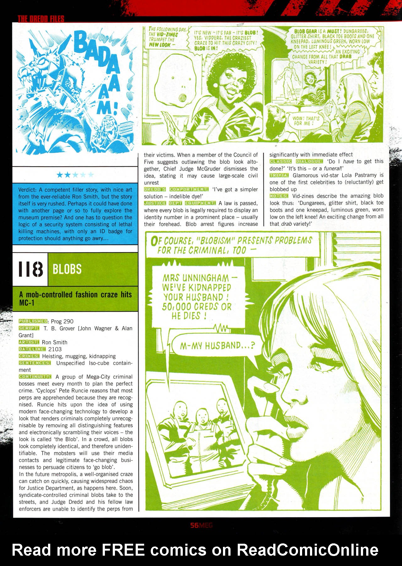 Read online Judge Dredd Megazine (Vol. 5) comic -  Issue #262 - 55