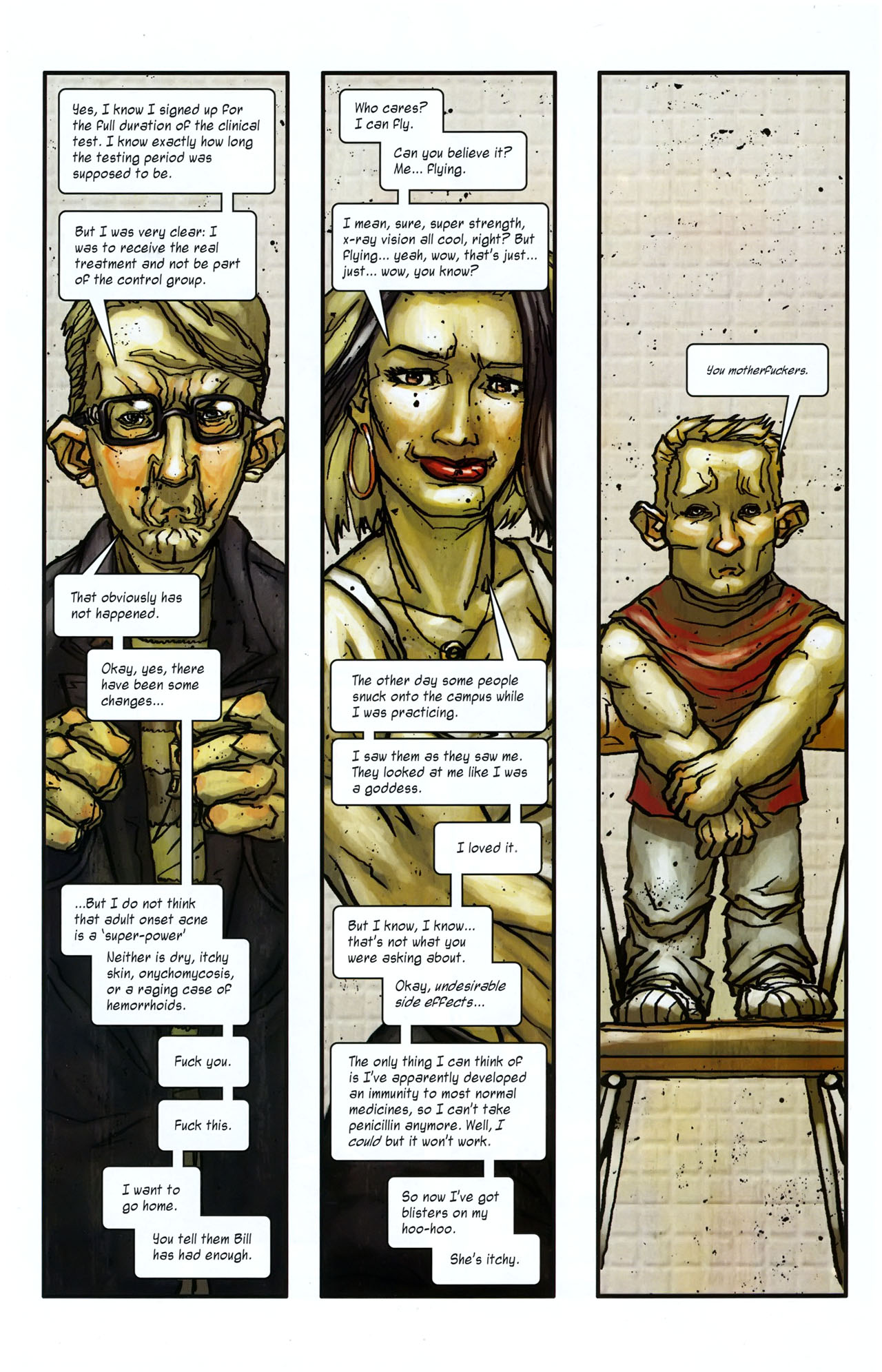 Read online Transhuman comic -  Issue #2 - 16