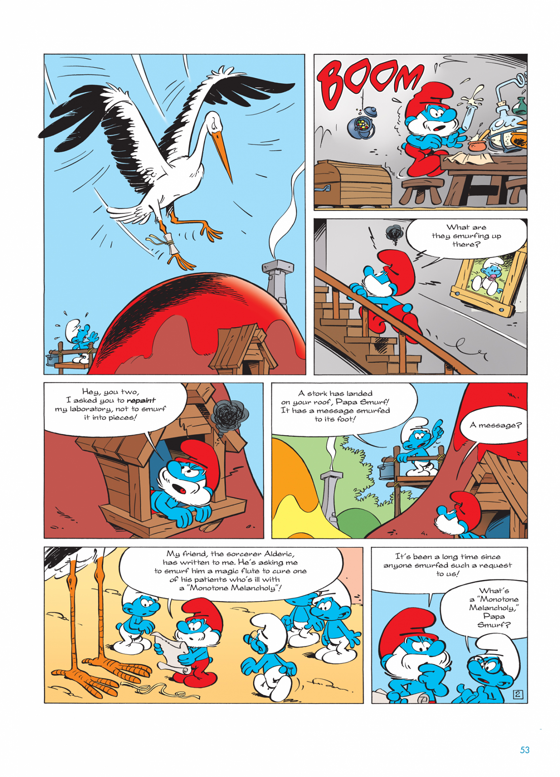 Read online The Smurfs comic -  Issue #24 - 53