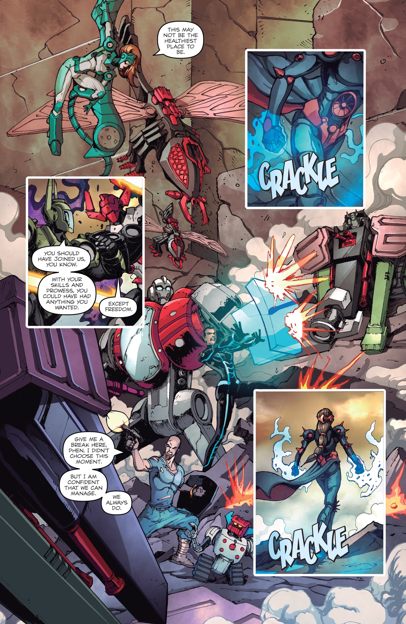 Read online Micronauts: Wrath of Karza comic -  Issue #5 - 10