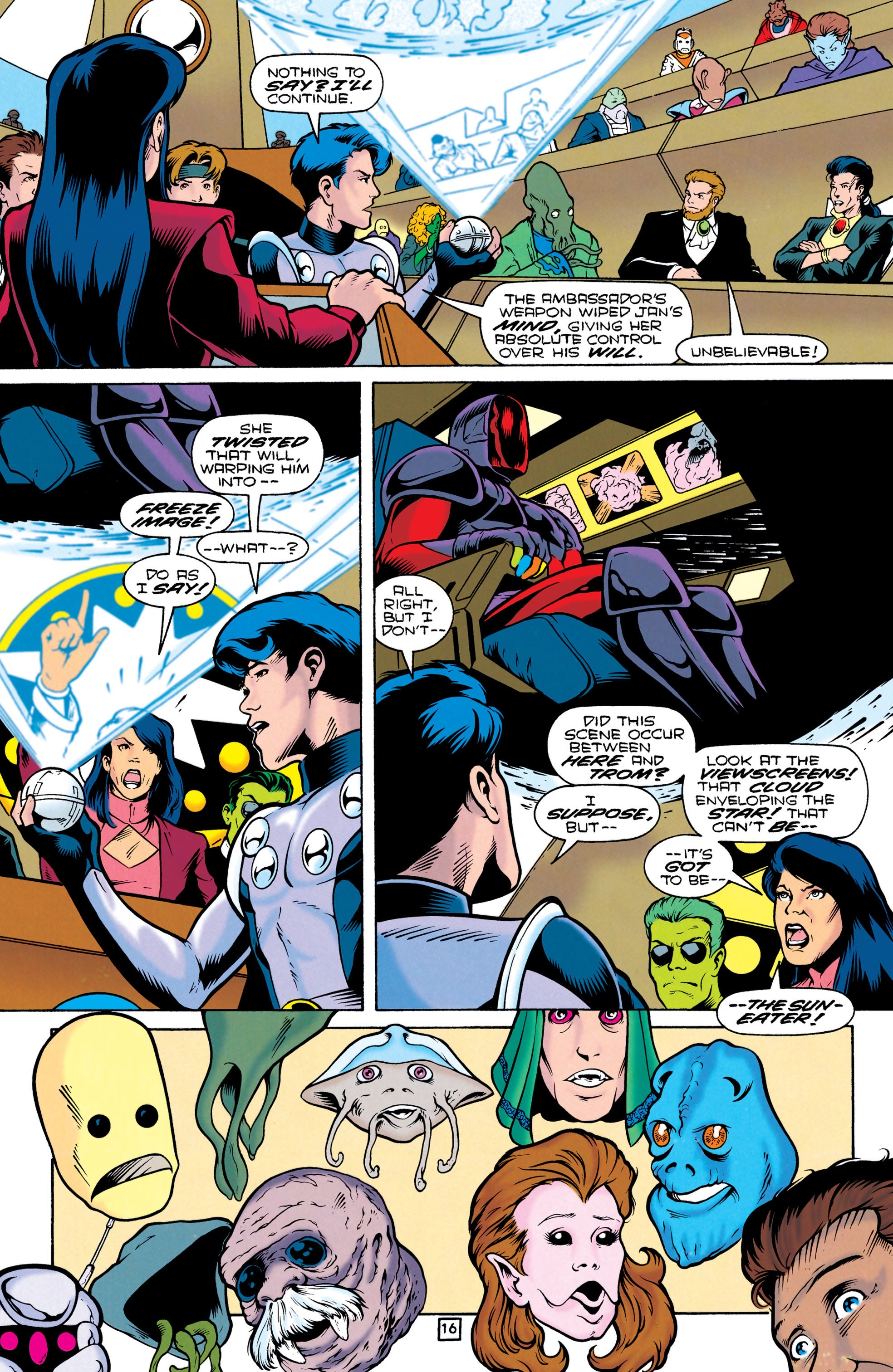 Read online Legionnaires comic -  Issue #34 - 16