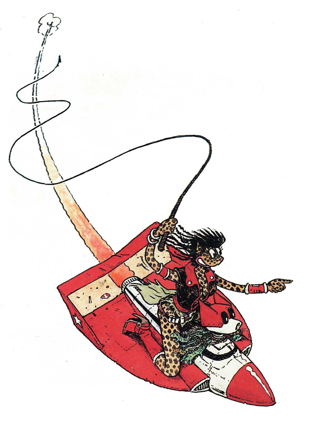 Read online Gazoline and the Red Planet comic -  Issue # Full - 49