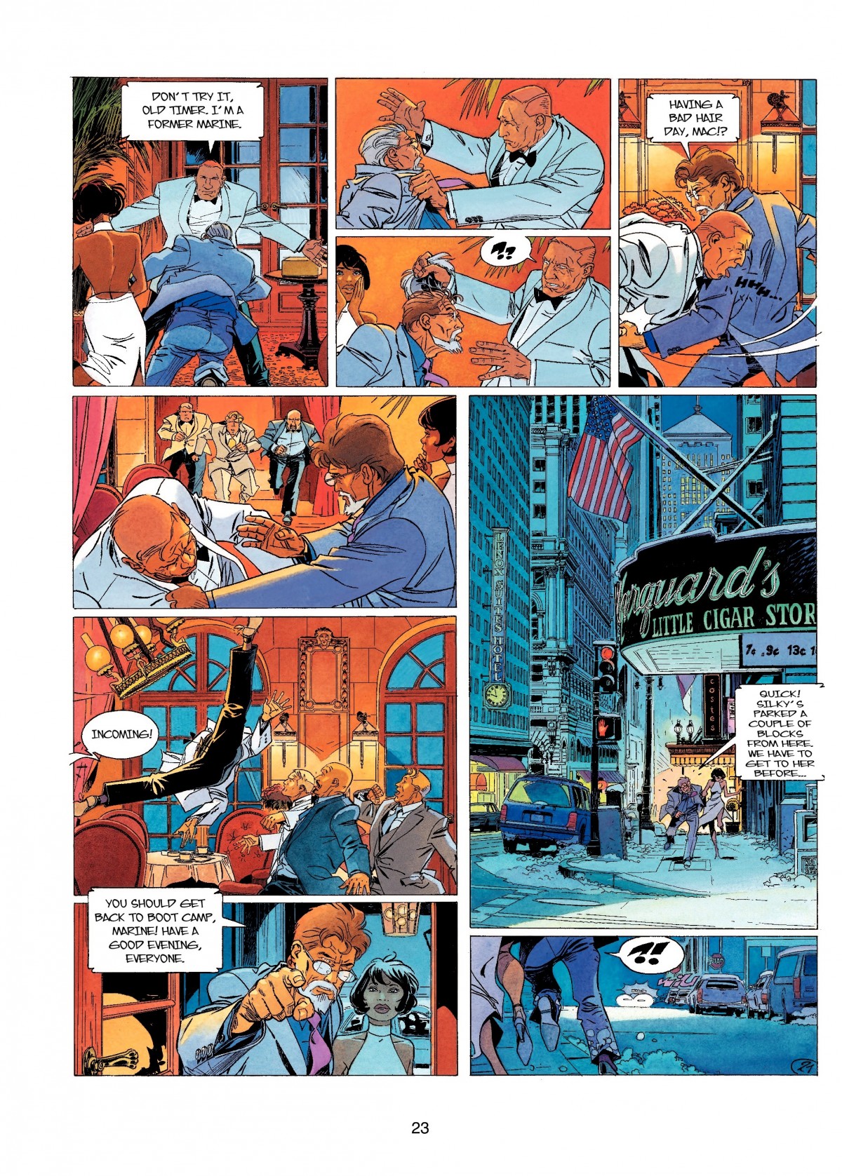 Read online Largo Winch comic -  Issue # TPB 10 - 23