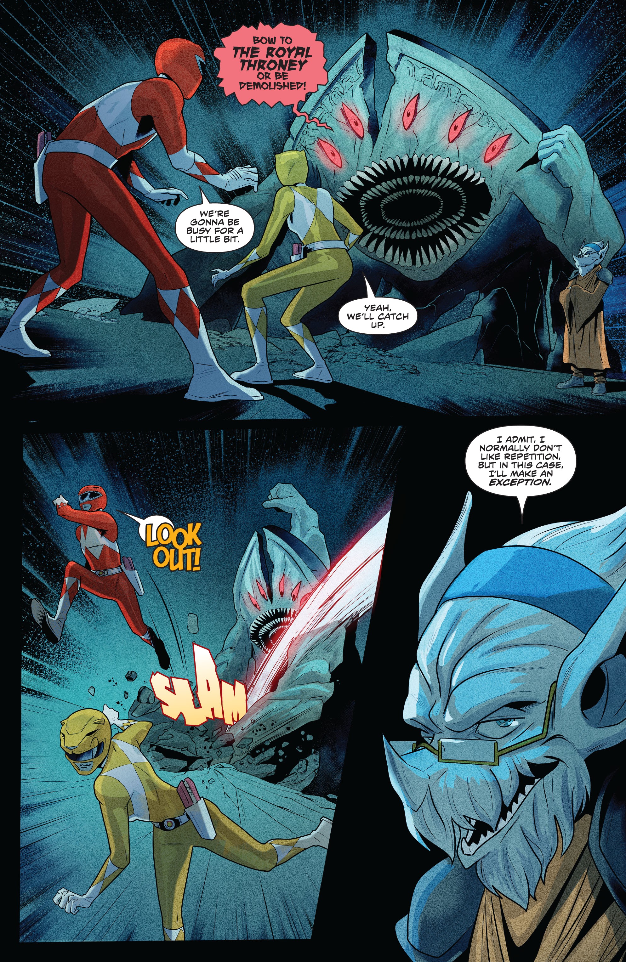 Read online Mighty Morphin Power Rangers comic -  Issue #101 - 21