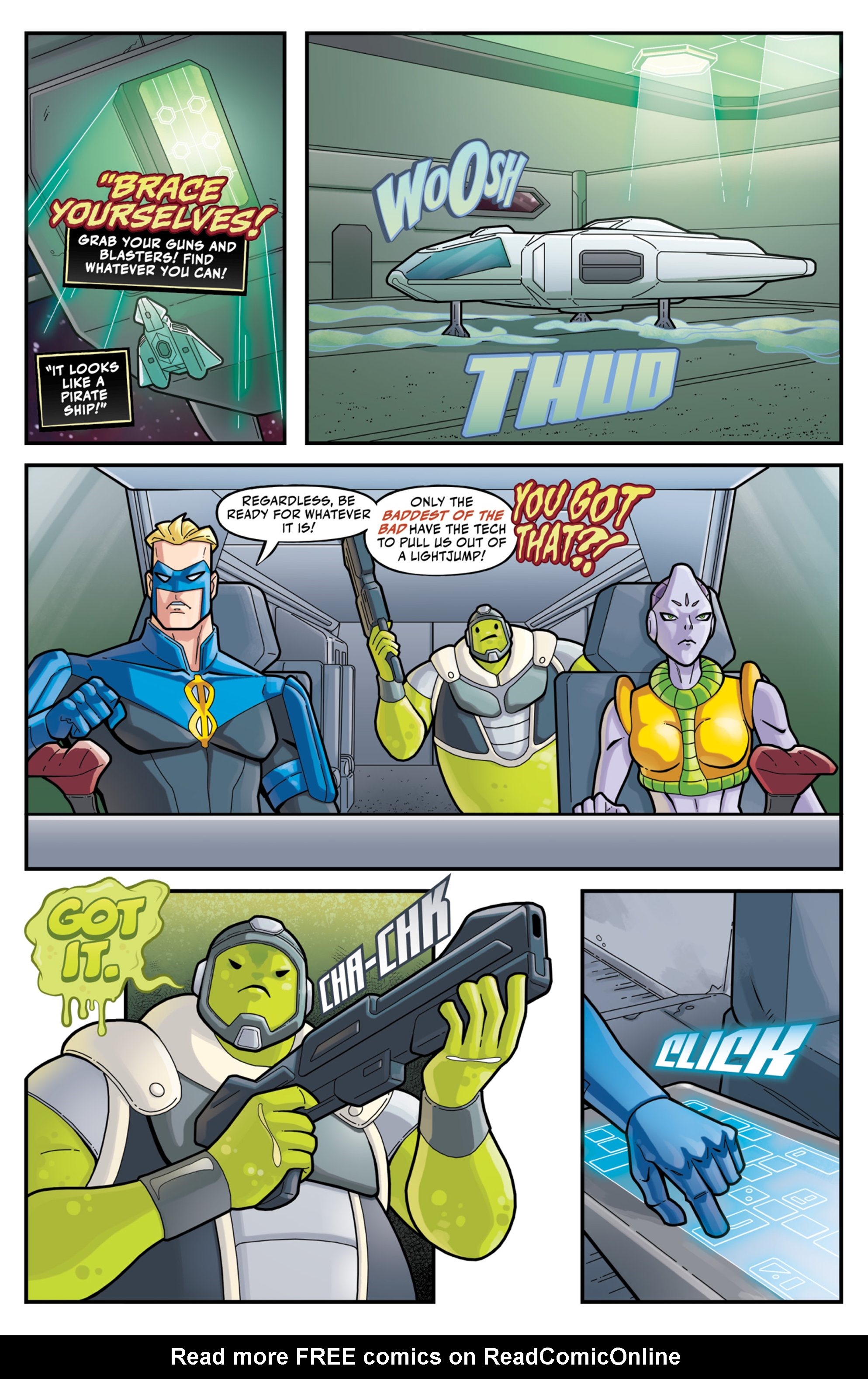 Read online Keepers Of The Cosmos comic -  Issue #1 - 21