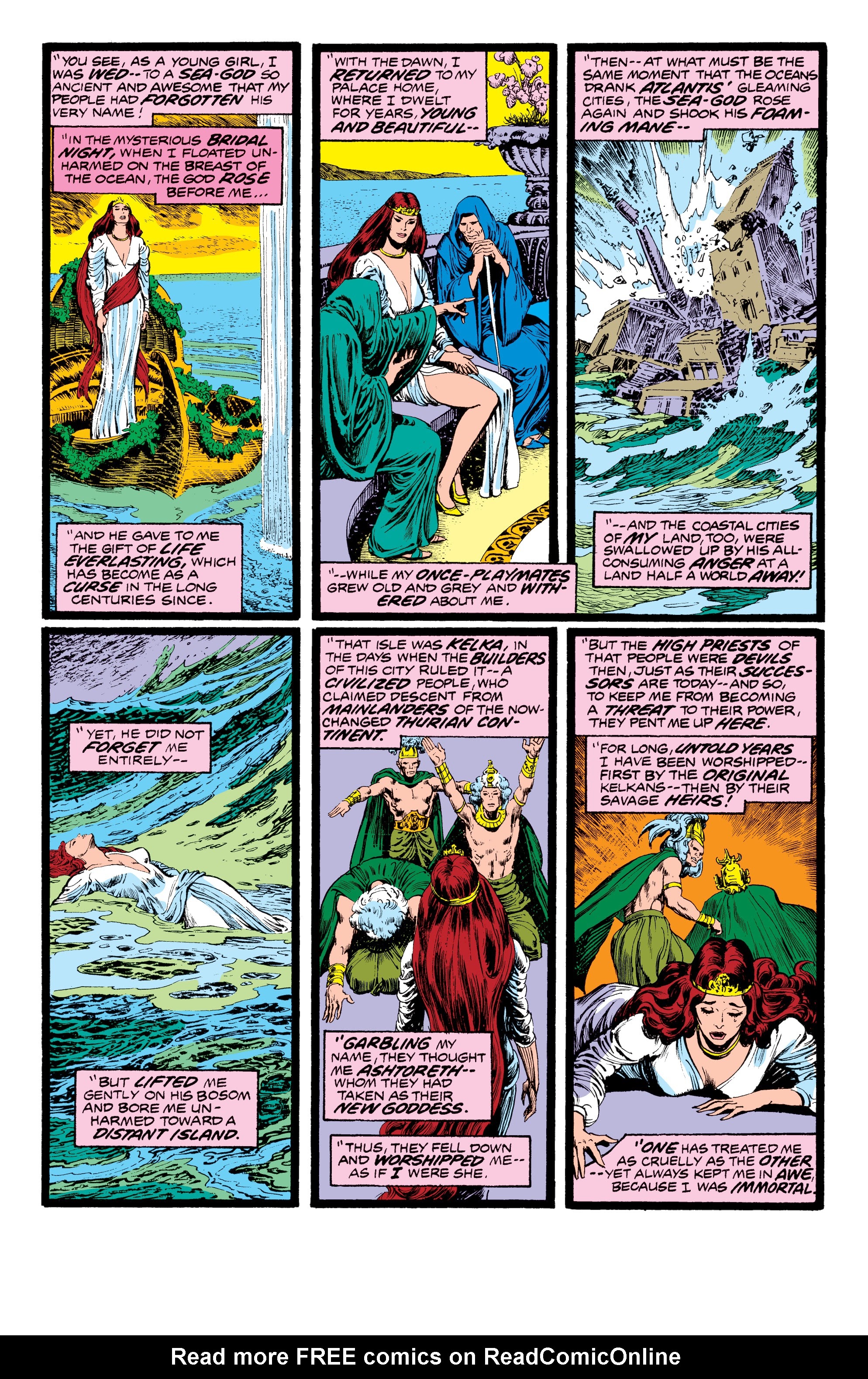 Read online Conan the Barbarian Epic Collection: The Original Marvel Years - Of Once and Future Kings comic -  Issue # TPB (Part 3) - 20