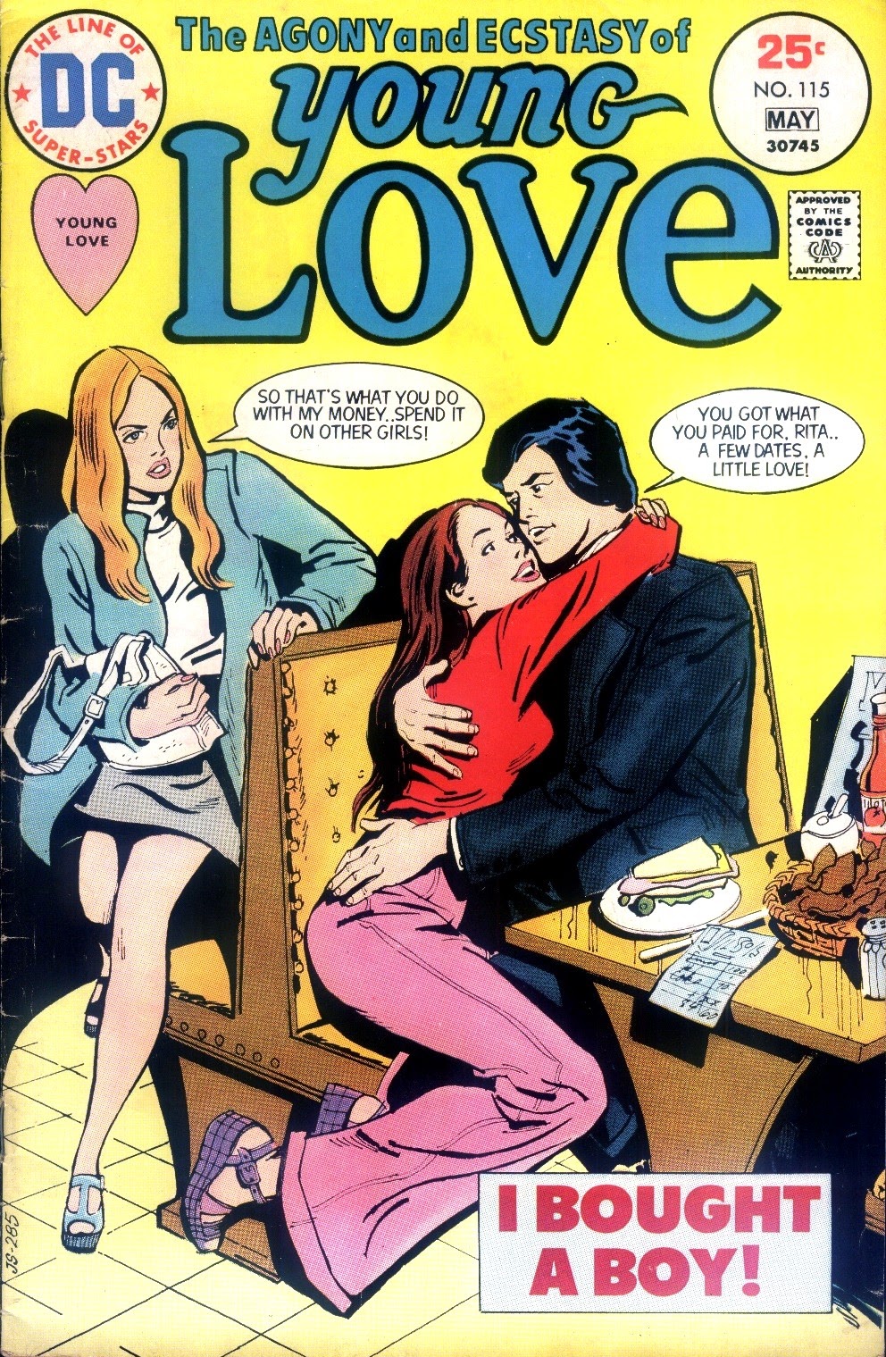 Read online Young Love (1963) comic -  Issue #115 - 1