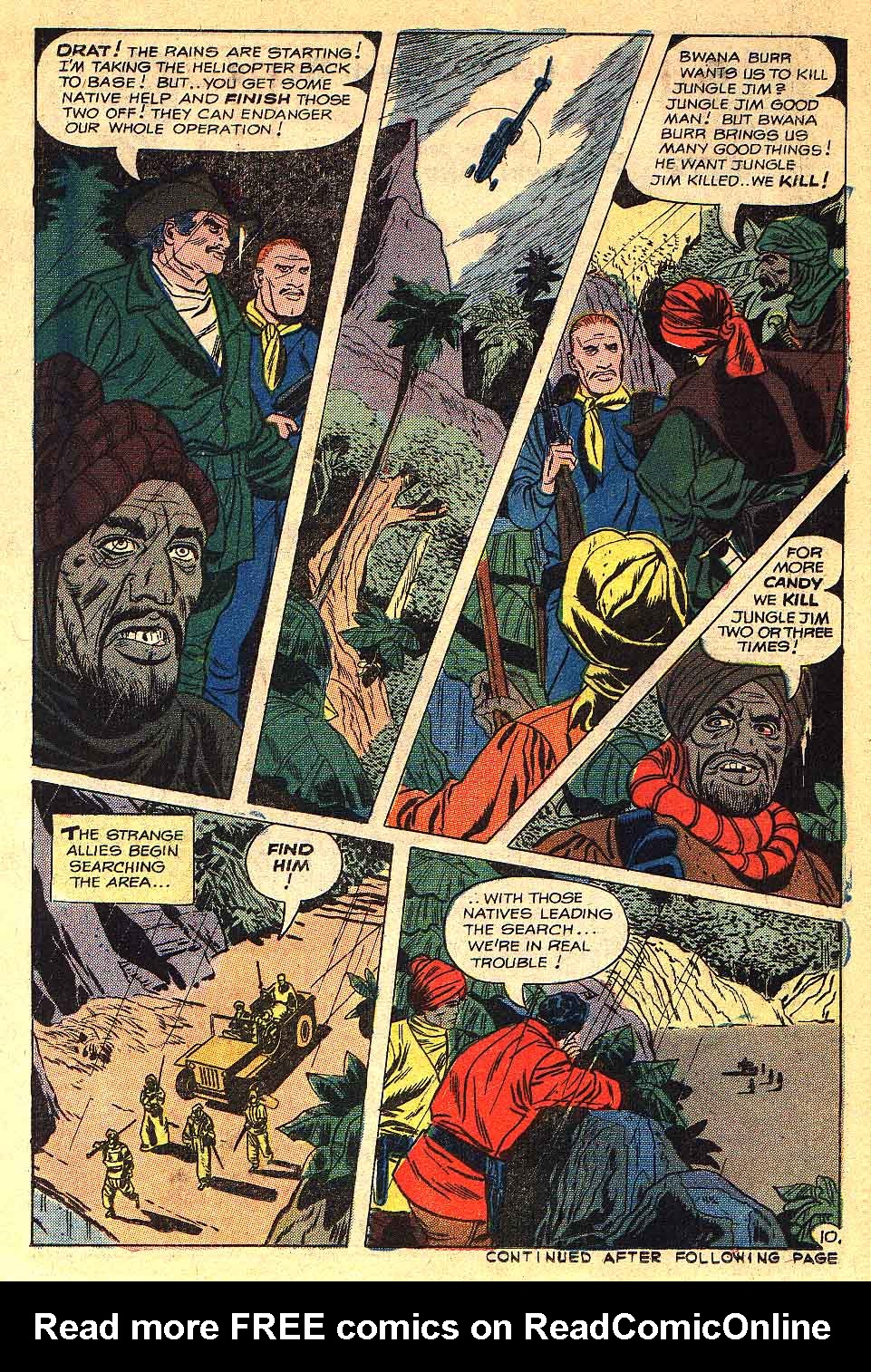 Read online Jungle Jim (1969) comic -  Issue #25 - 13