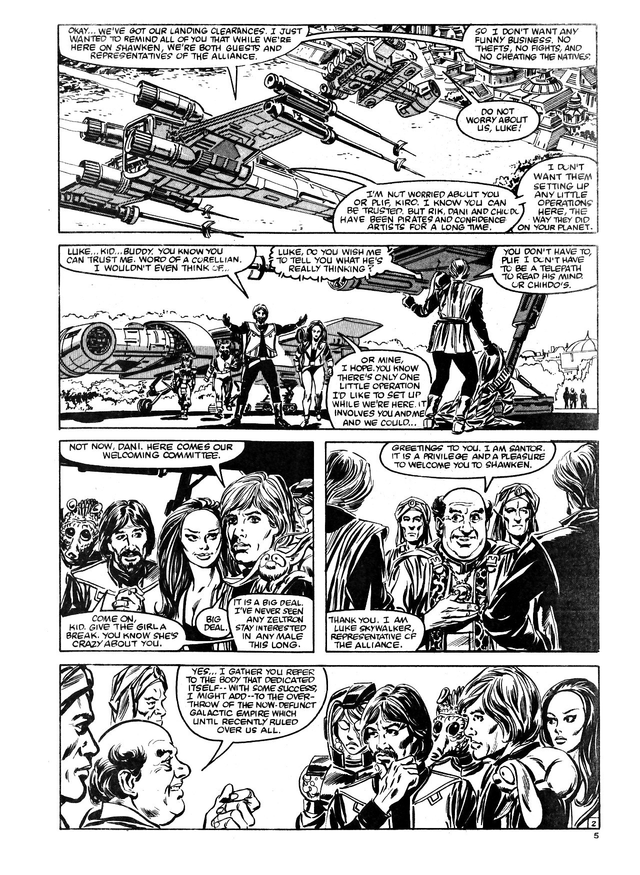 Read online Return of the Jedi comic -  Issue #68 - 5