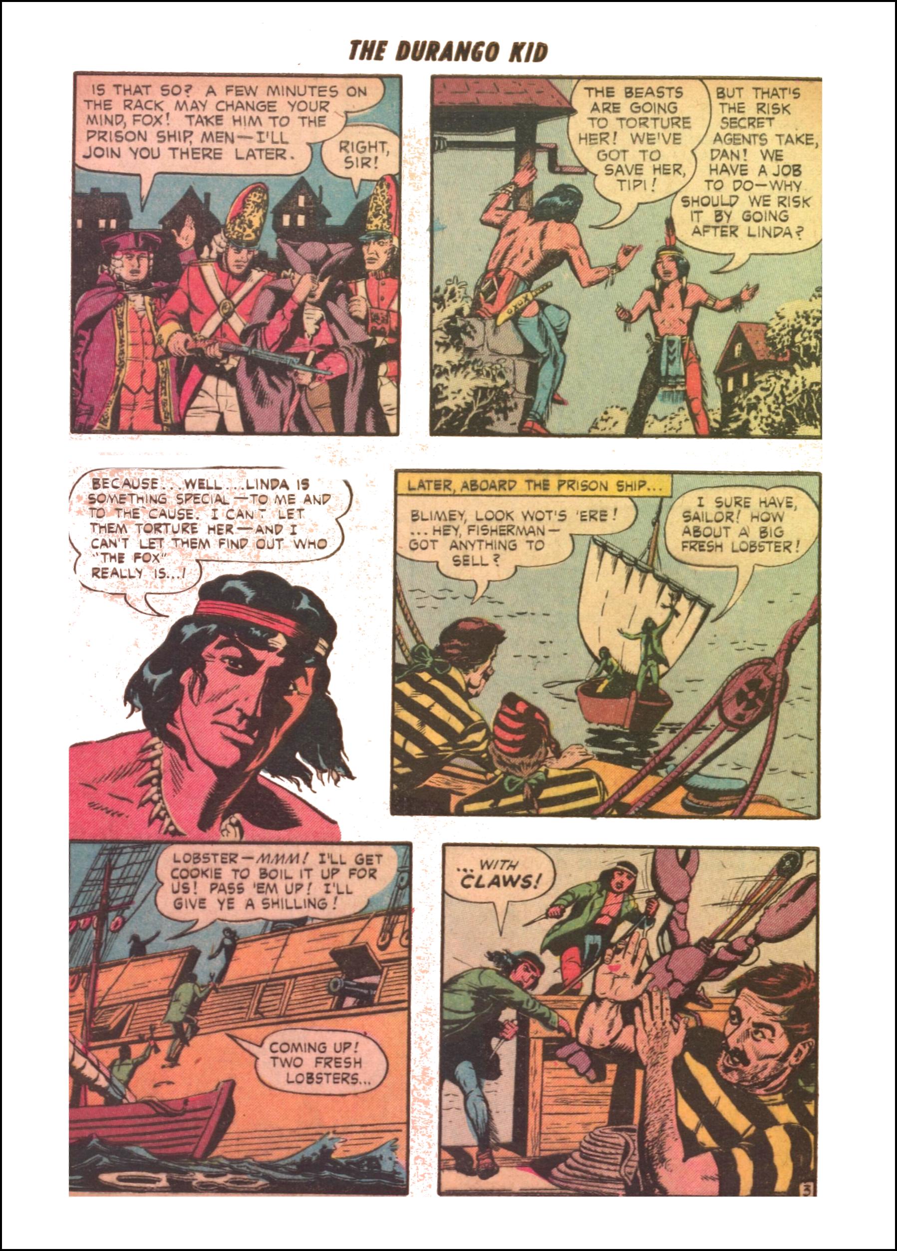 Read online Charles Starrett as The Durango Kid comic -  Issue #21 - 30