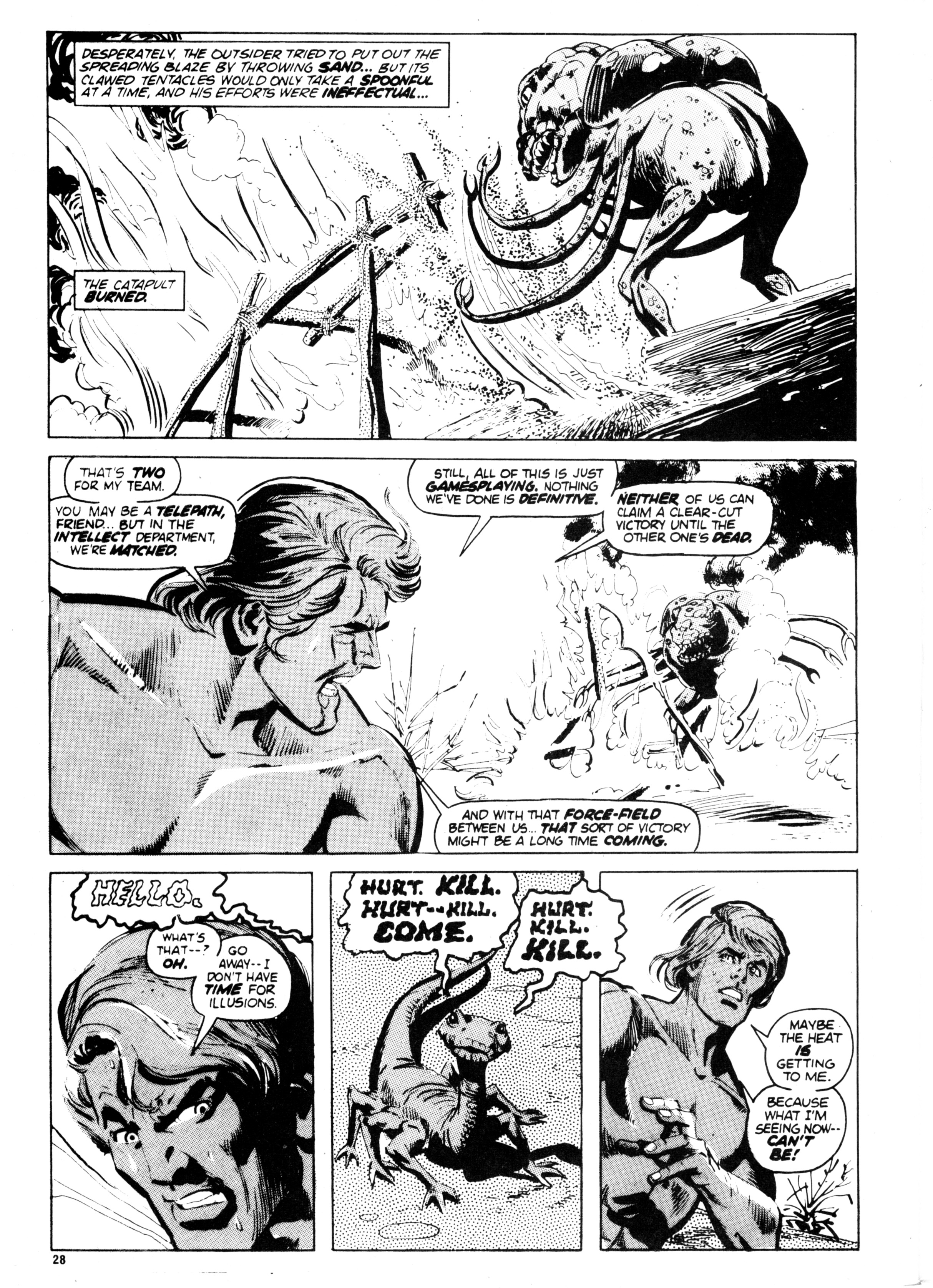 Read online Planet of the Apes (1974) comic -  Issue #14 - 28