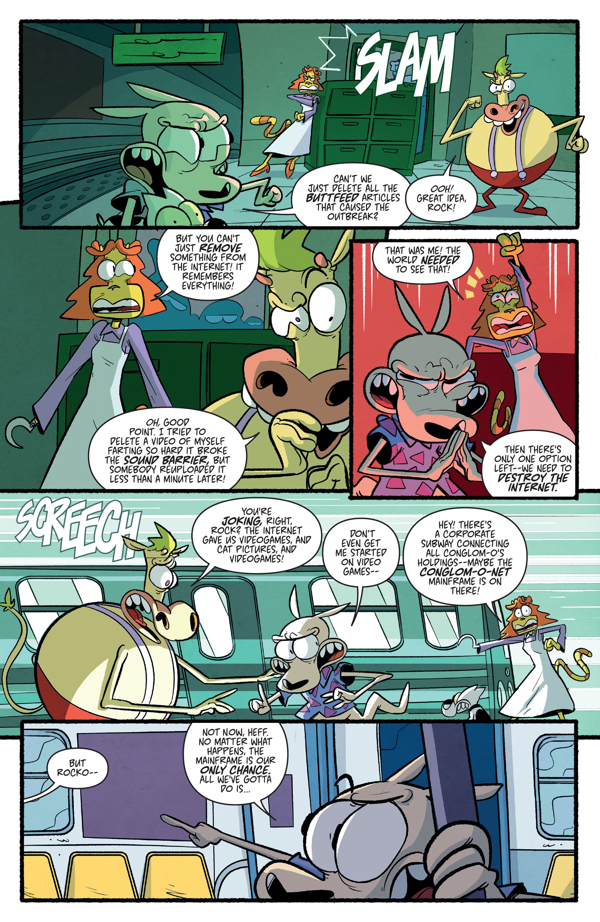 Read online Rocko's Modern Afterlife comic -  Issue # _TPB - 73