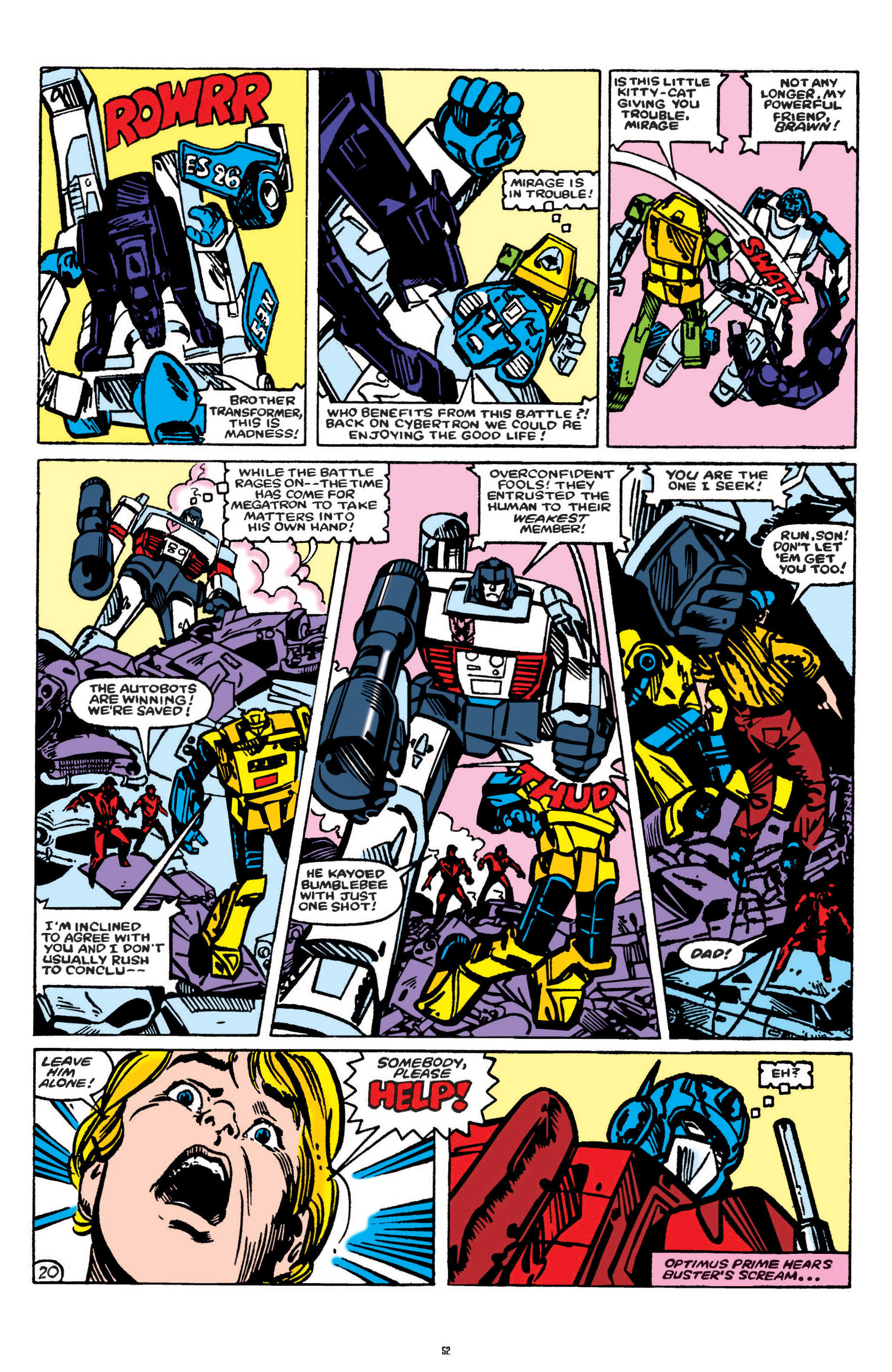 Read online The Transformers Classics comic -  Issue # TPB 1 - 53