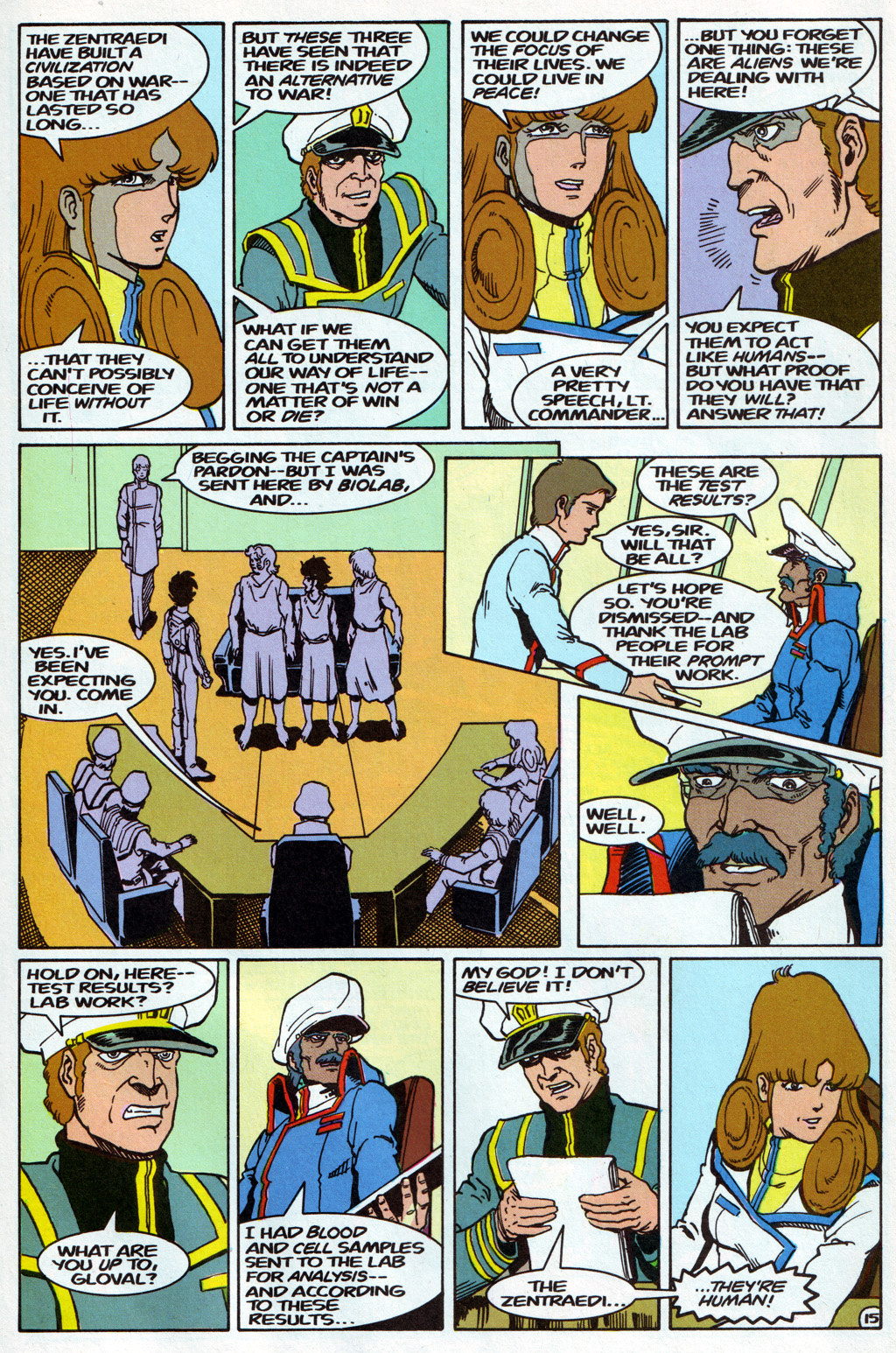 Read online Robotech The Macross Saga comic -  Issue #23 - 16