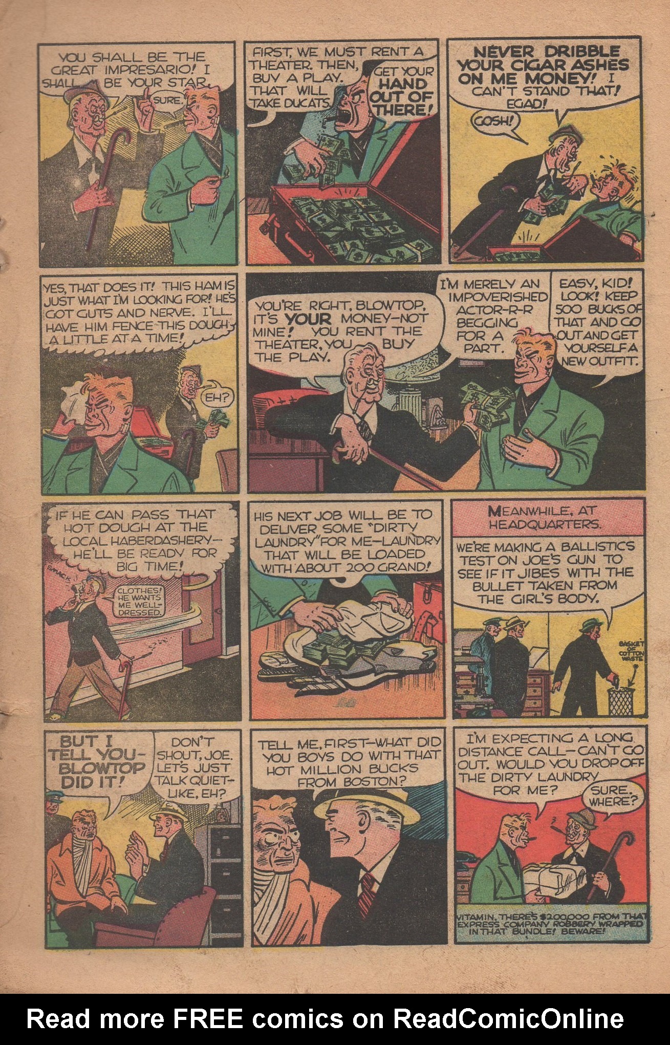 Read online Dick Tracy comic -  Issue #142 - 41