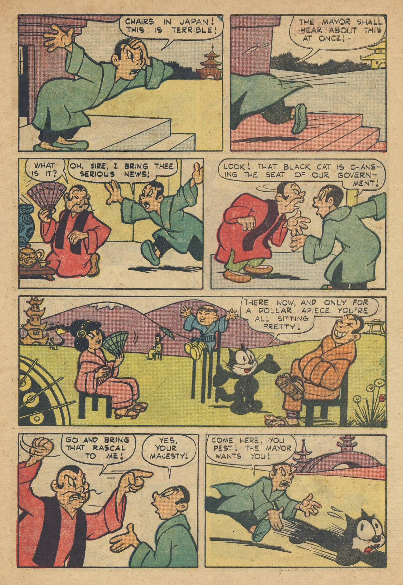Read online Felix the Cat (1951) comic -  Issue #40 - 31