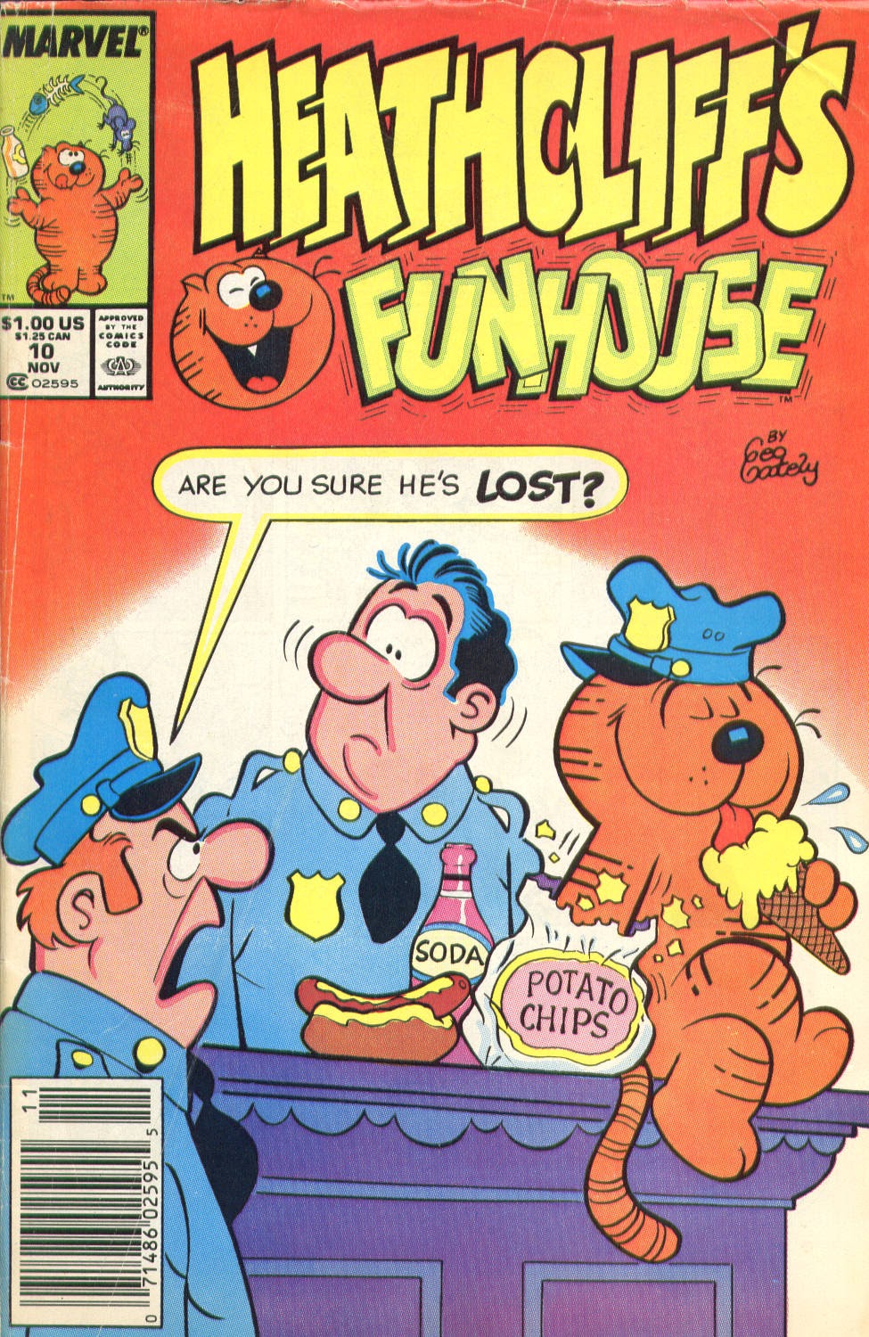 Read online Heathcliff's Funhouse comic -  Issue #10 - 1