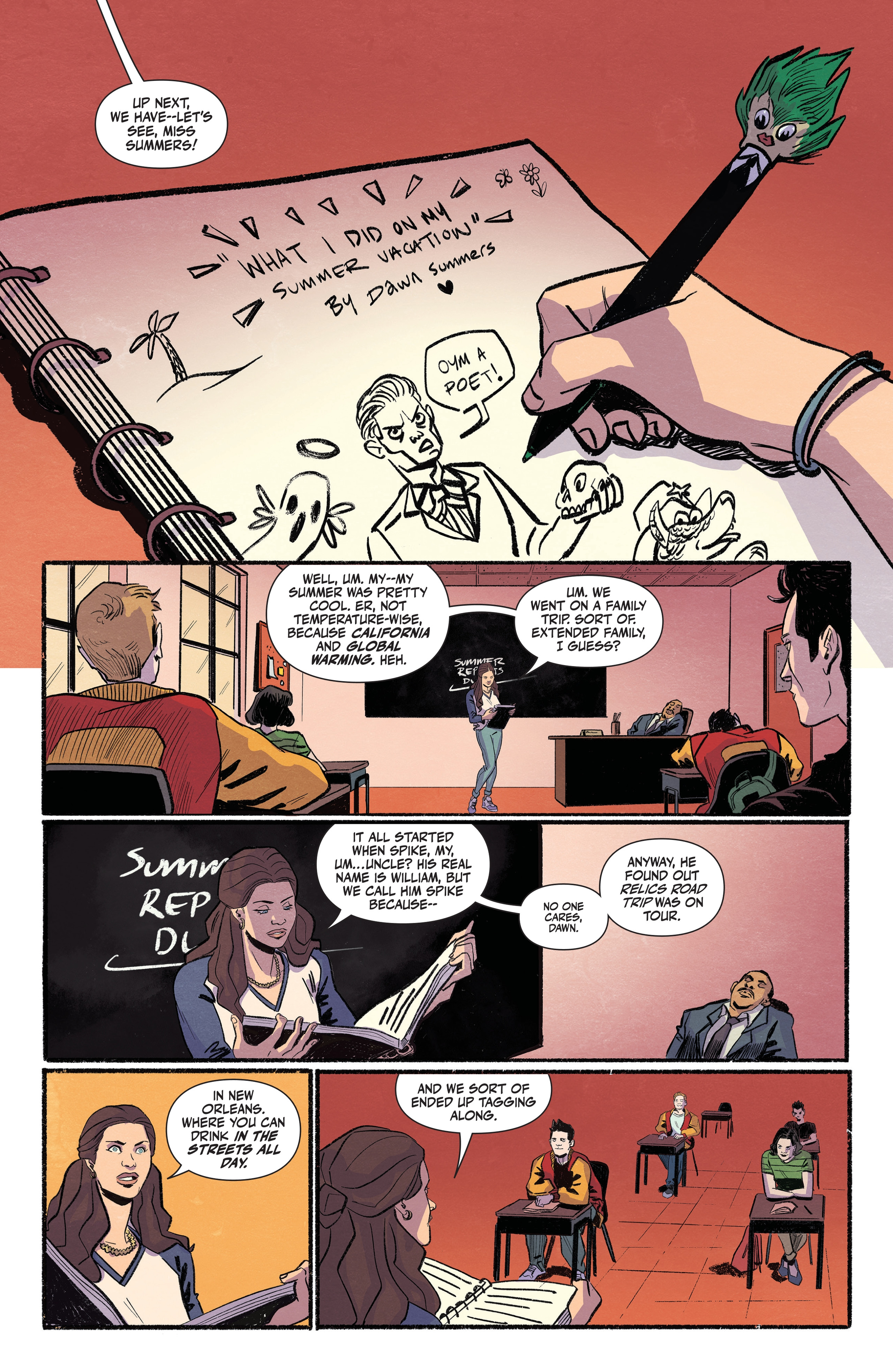 Read online Buffy the Last Vampire Slayer: The Lost Summers comic -  Issue # TPB - 6