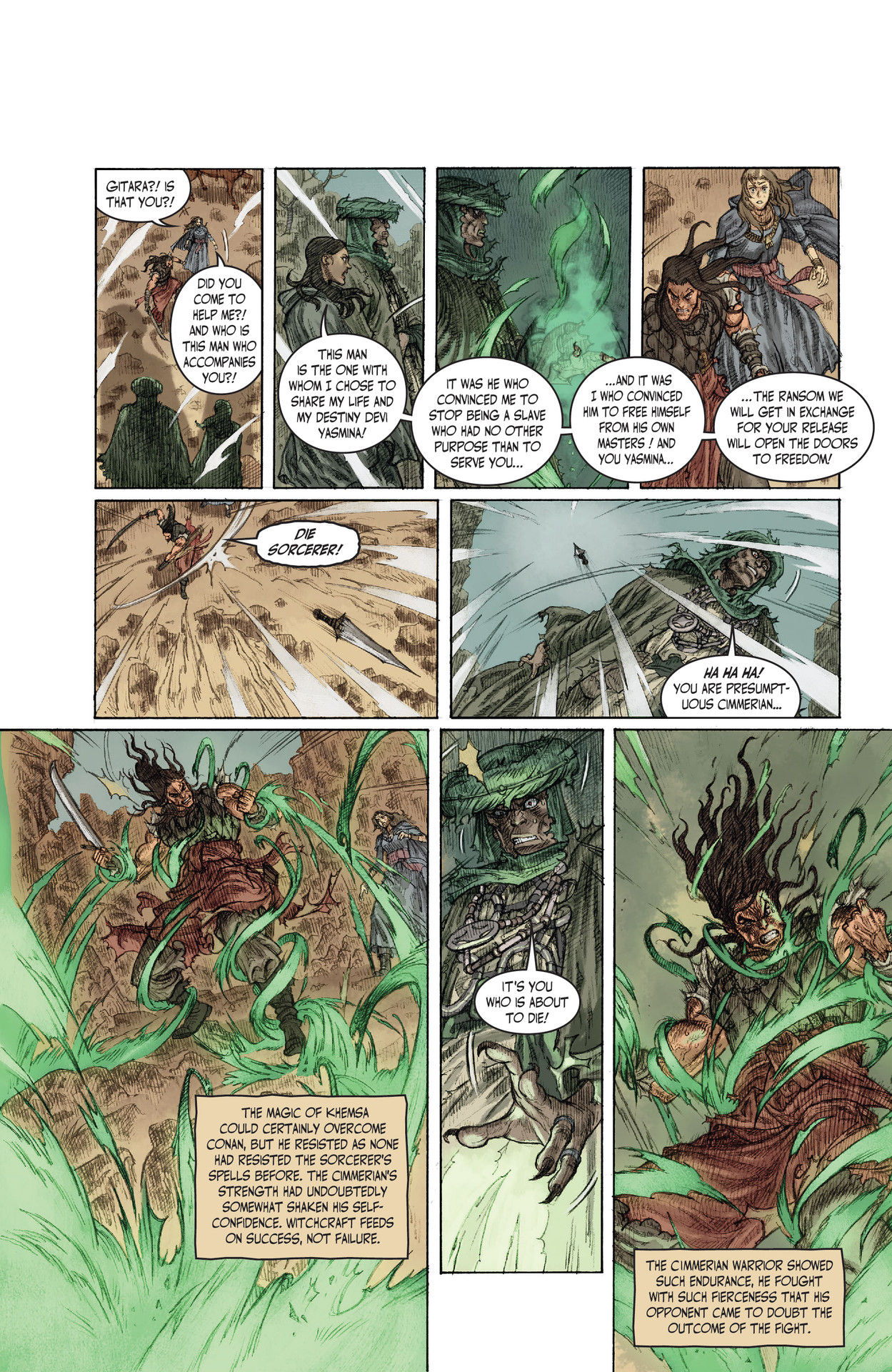 Read online The Cimmerian comic -  Issue # TPB 2 (Part 1) - 39