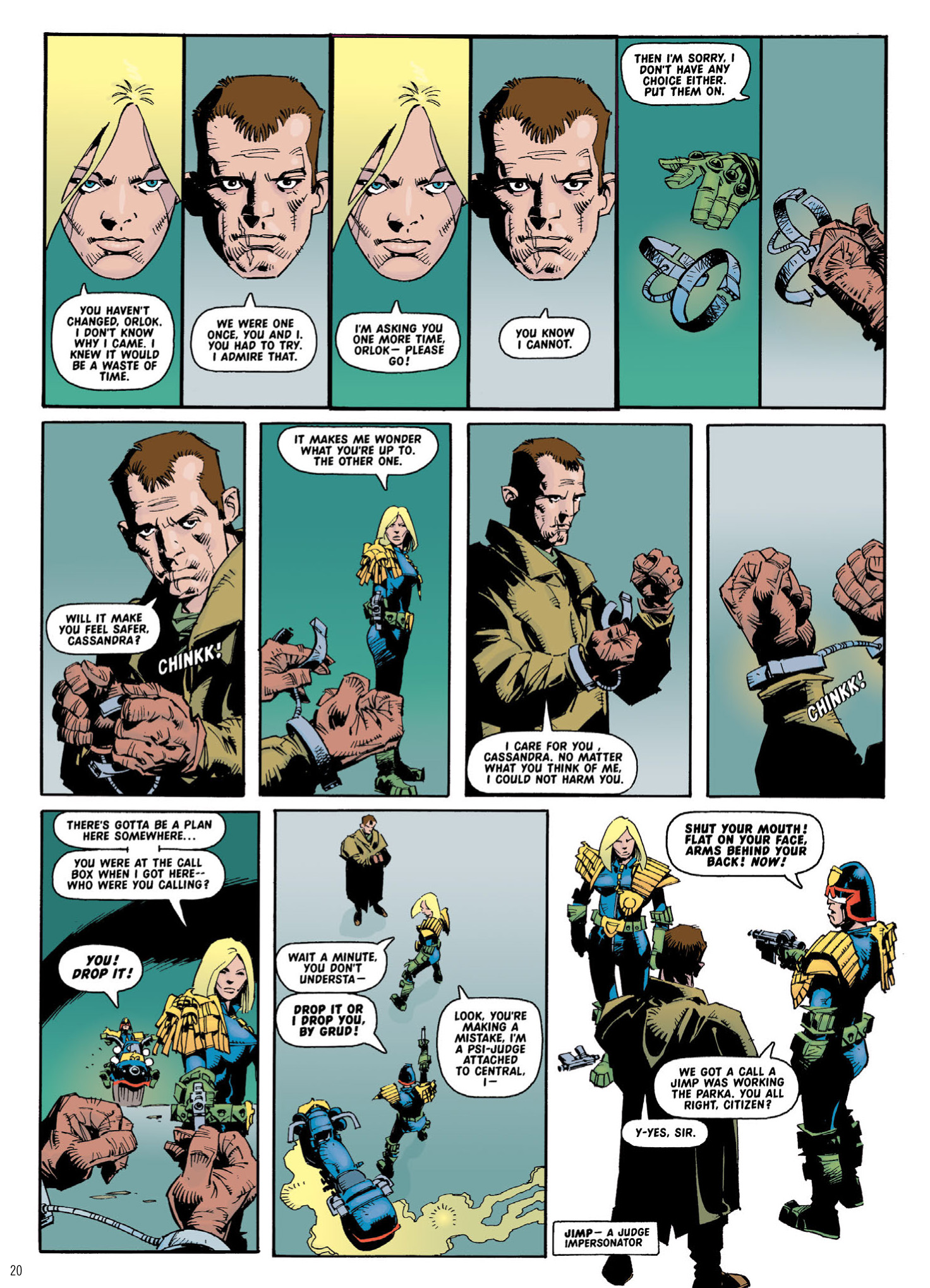 Read online Judge Dredd: The Complete Case Files comic -  Issue # TPB 30 - 22
