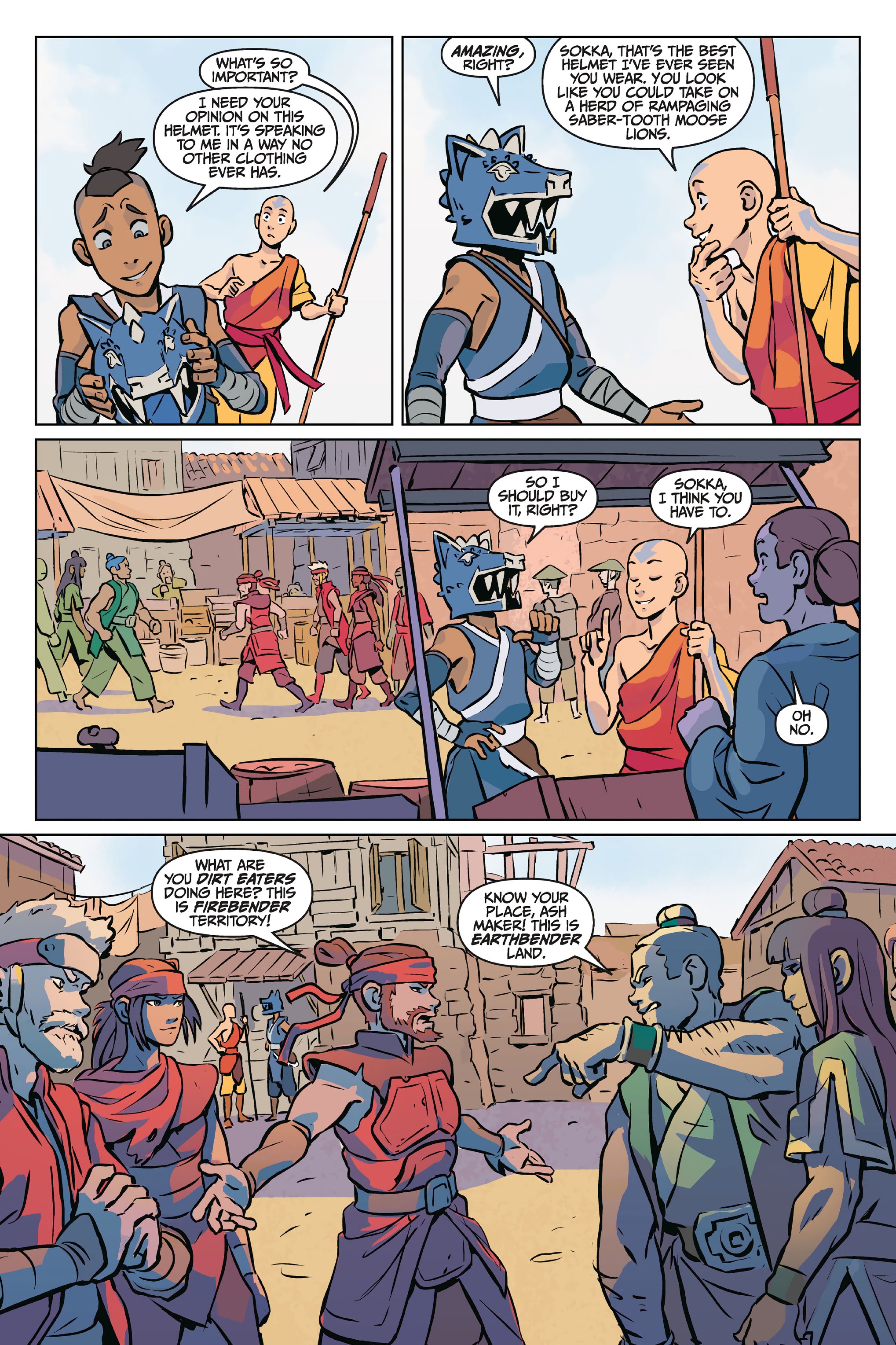 Read online Nickelodeon Avatar: The Last Airbender - Imbalance comic -  Issue # _Omnibus (Part 1) - 14