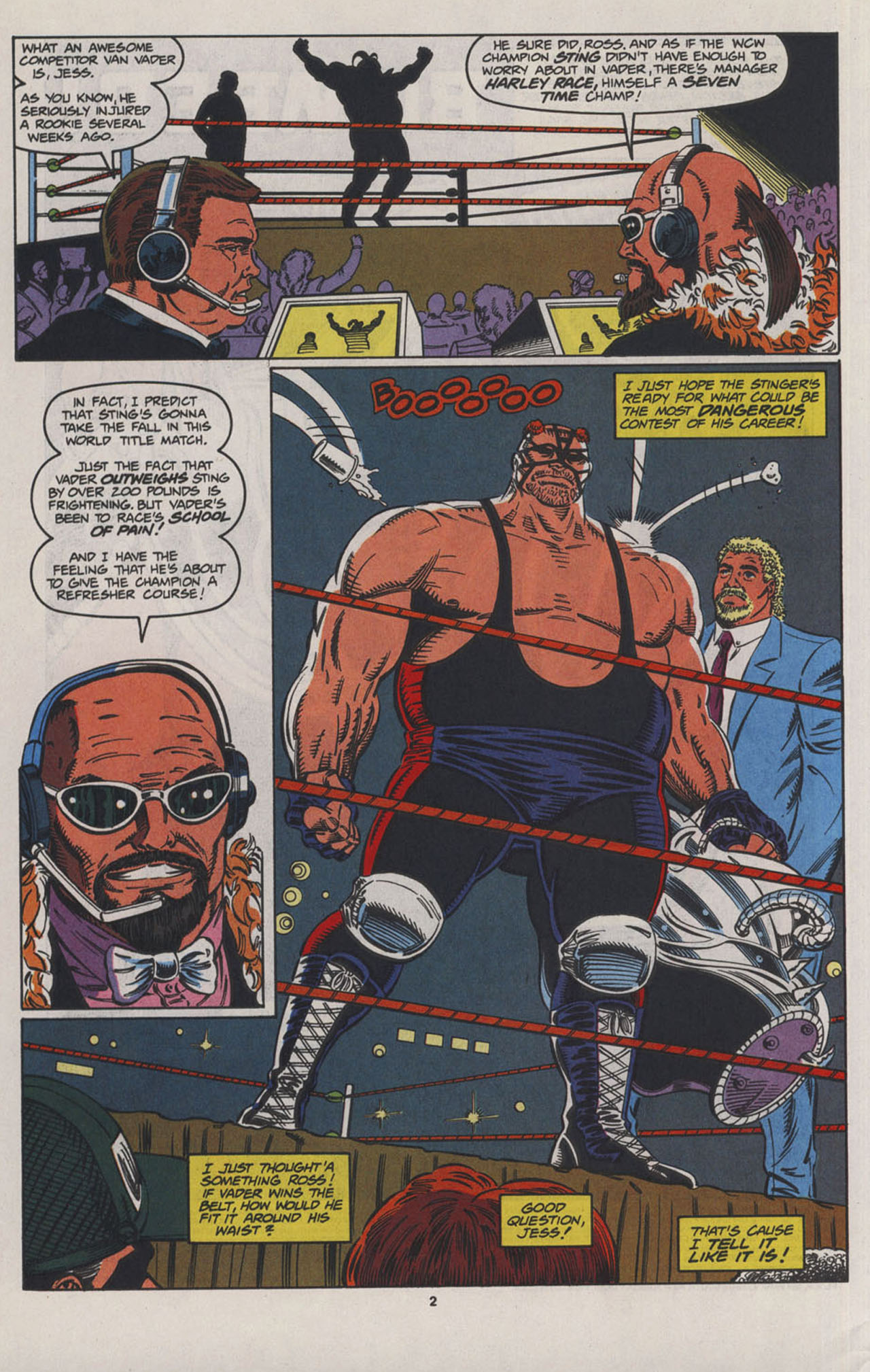 Read online WCW World Championship Wrestling comic -  Issue #12 - 4