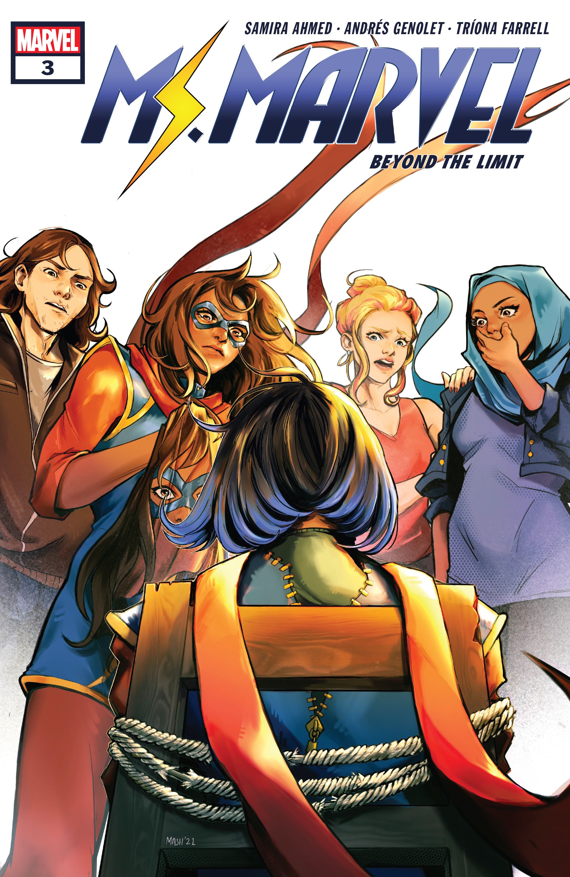 Read online Ms. Marvel: Beyond the Limit comic -  Issue #3 - 1