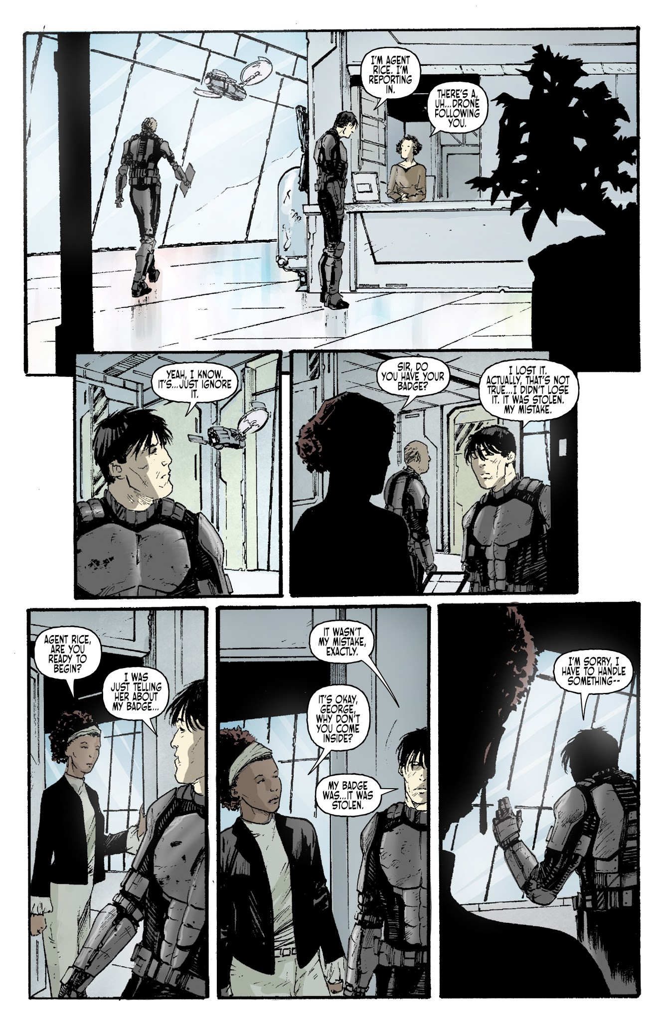 Read online Port of Earth comic -  Issue #5 - 14